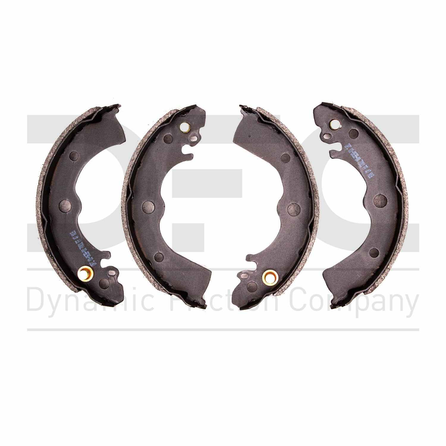 Dynamic Friction Company Drum Brake Shoe  top view frsport 1901-0638-00