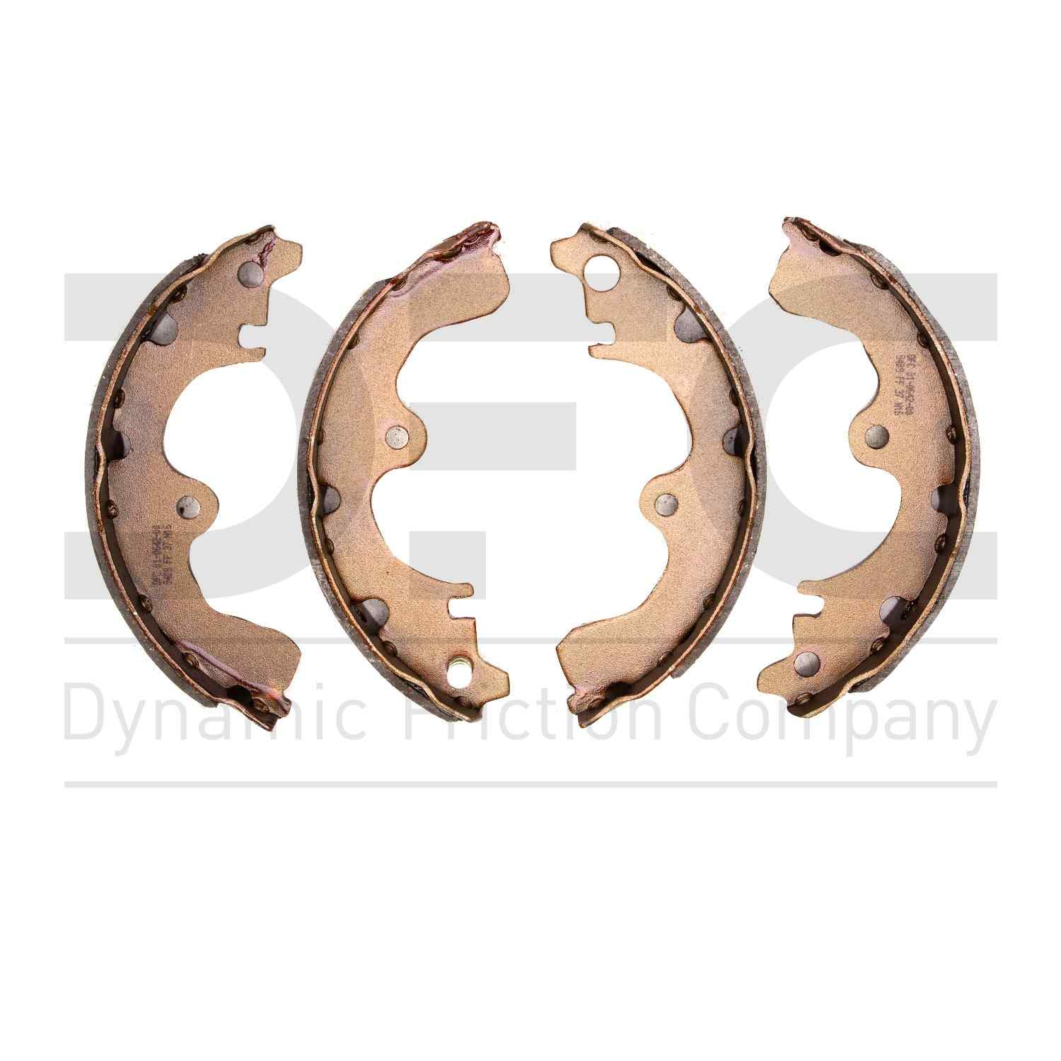 dynamic friction company drum brake shoe  frsport 1901-0642-00