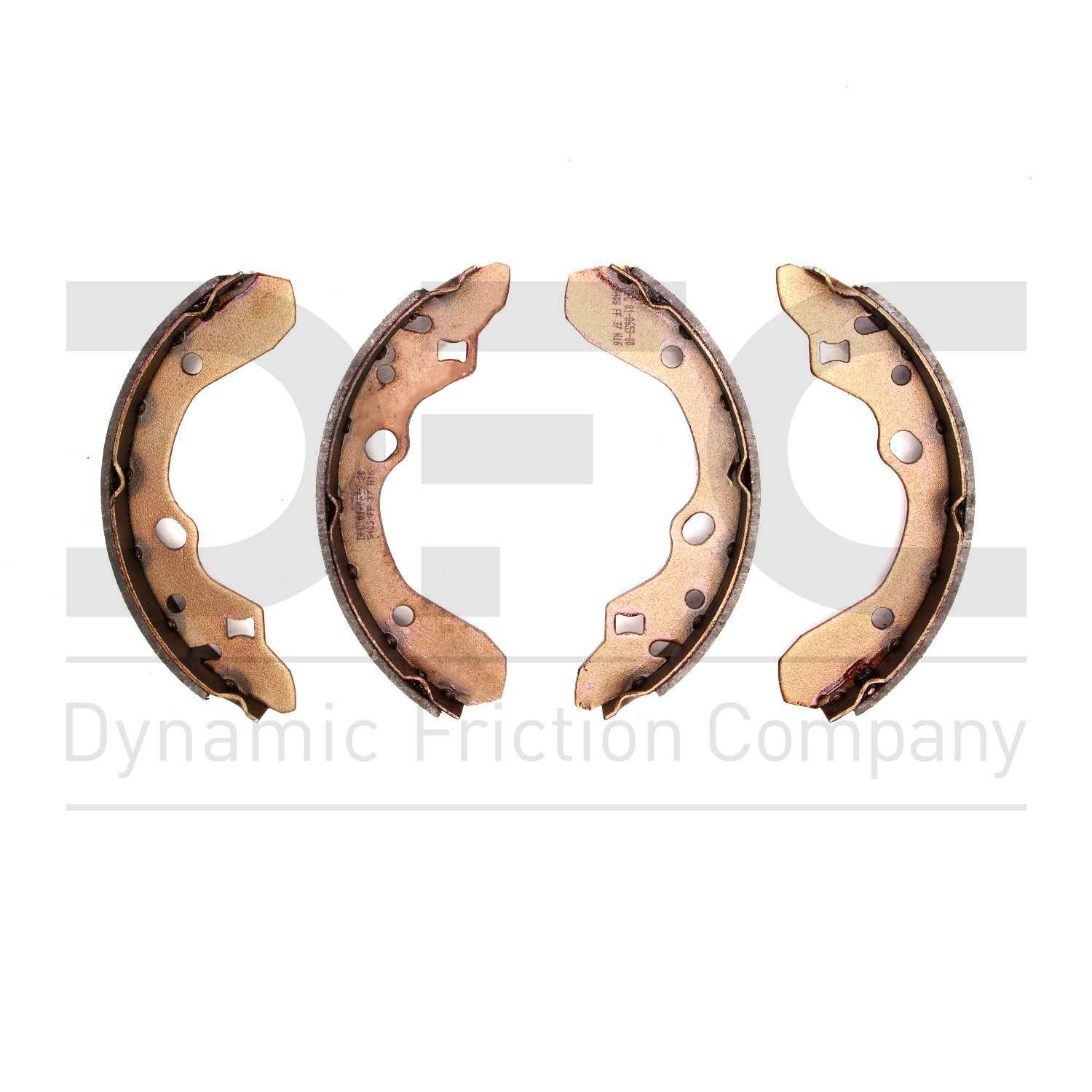 Dynamic Friction Company Drum Brake Shoe  top view frsport 1901-0659-00