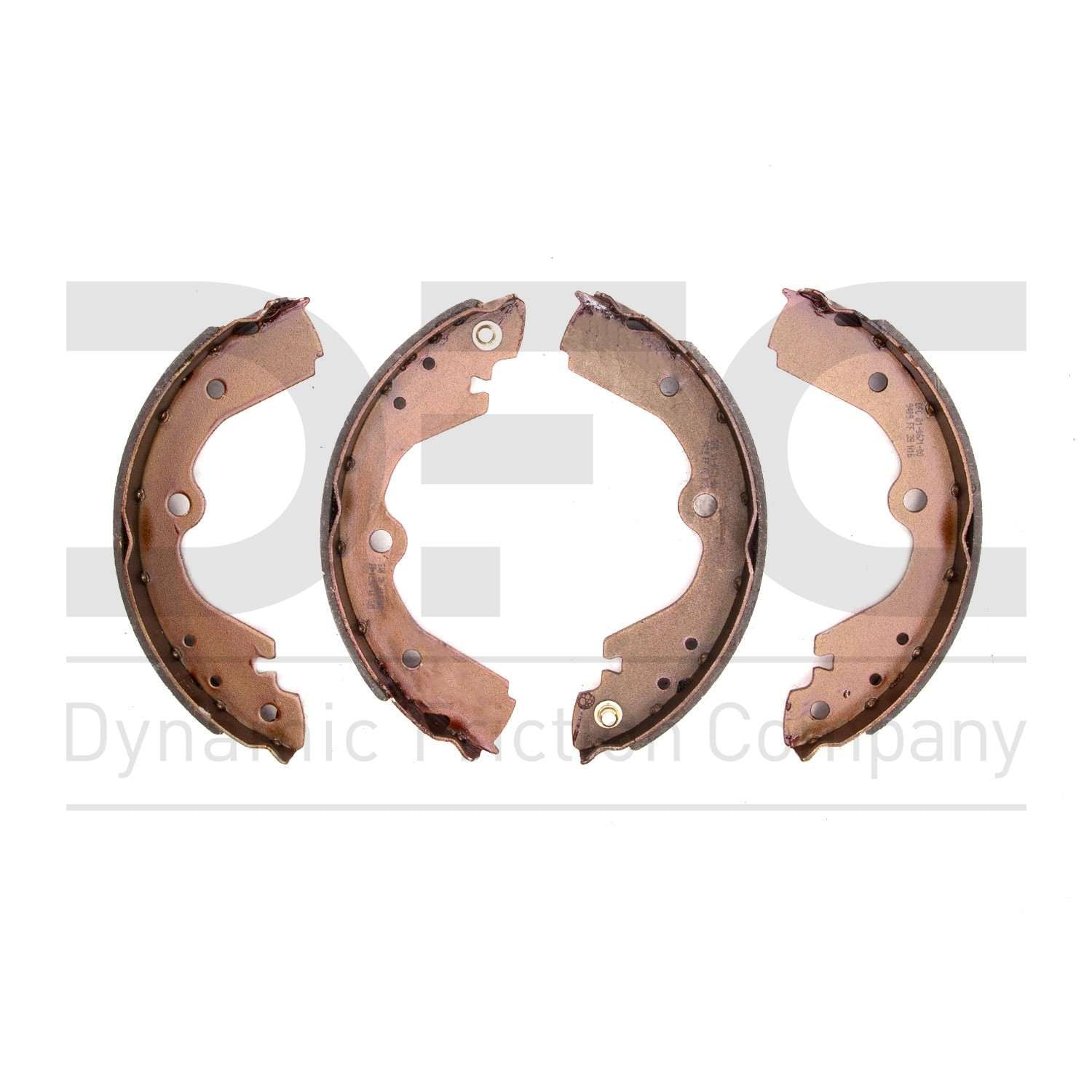 Dynamic Friction Company Drum Brake Shoe  top view frsport 1901-0671-00