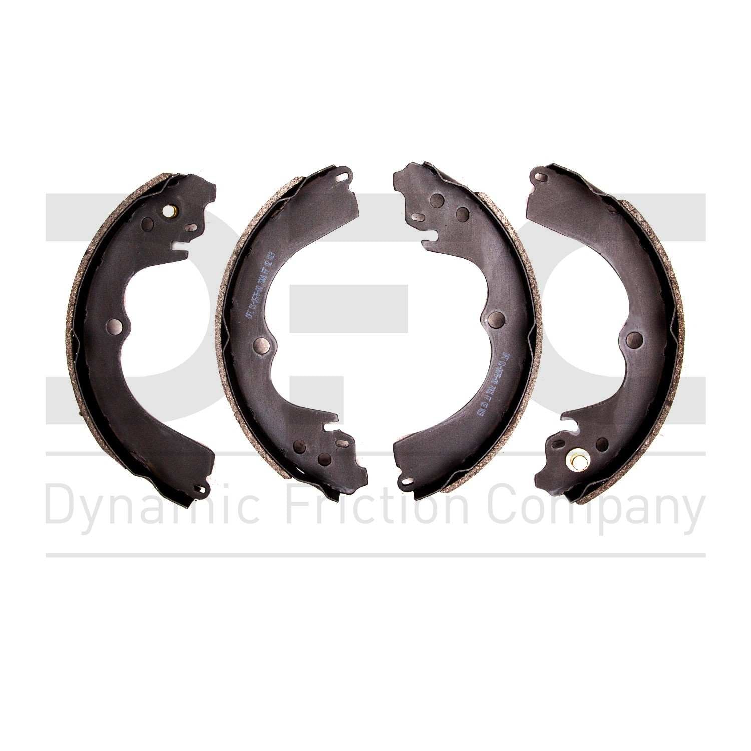 Dynamic Friction Company Drum Brake Shoe  top view frsport 1901-0676-00