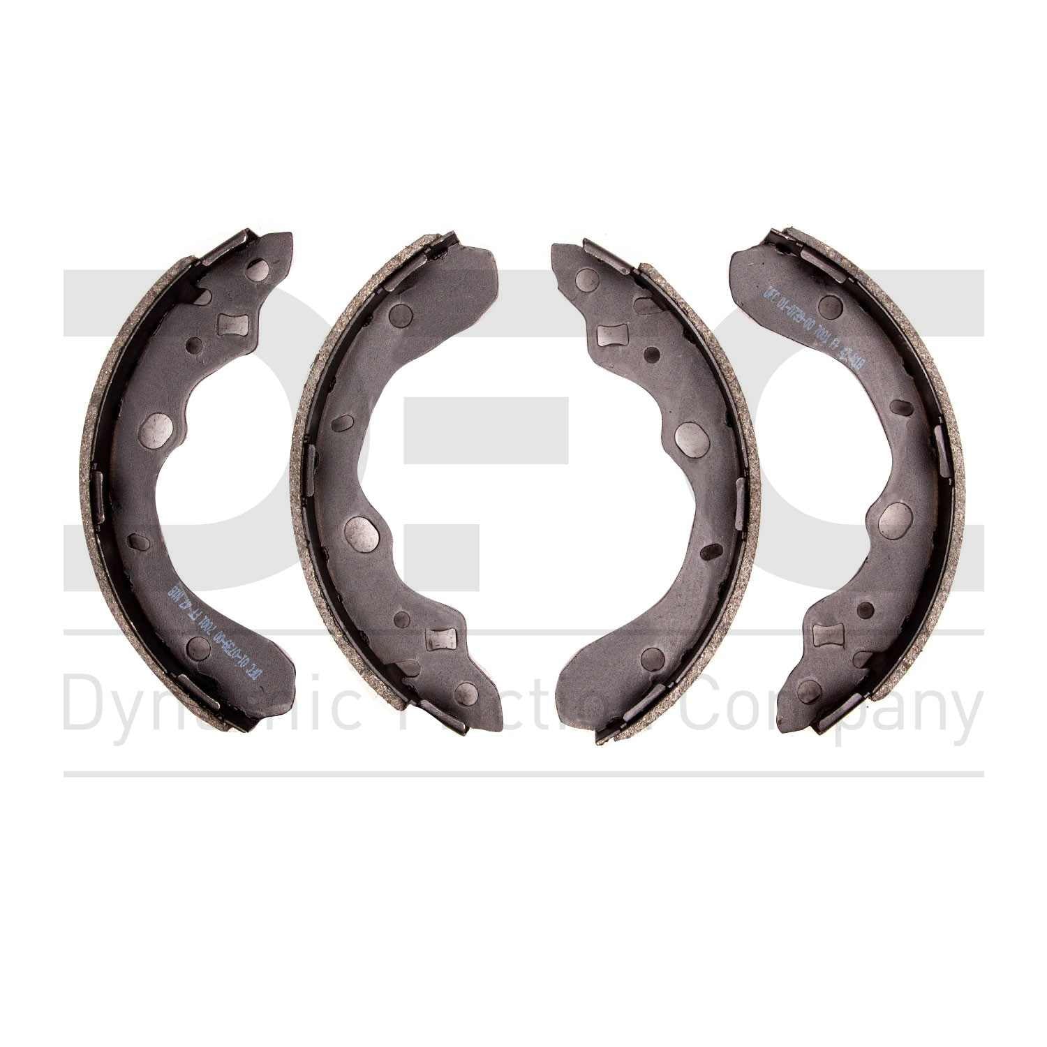 Dynamic Friction Company Drum Brake Shoe  top view frsport 1901-0739-00