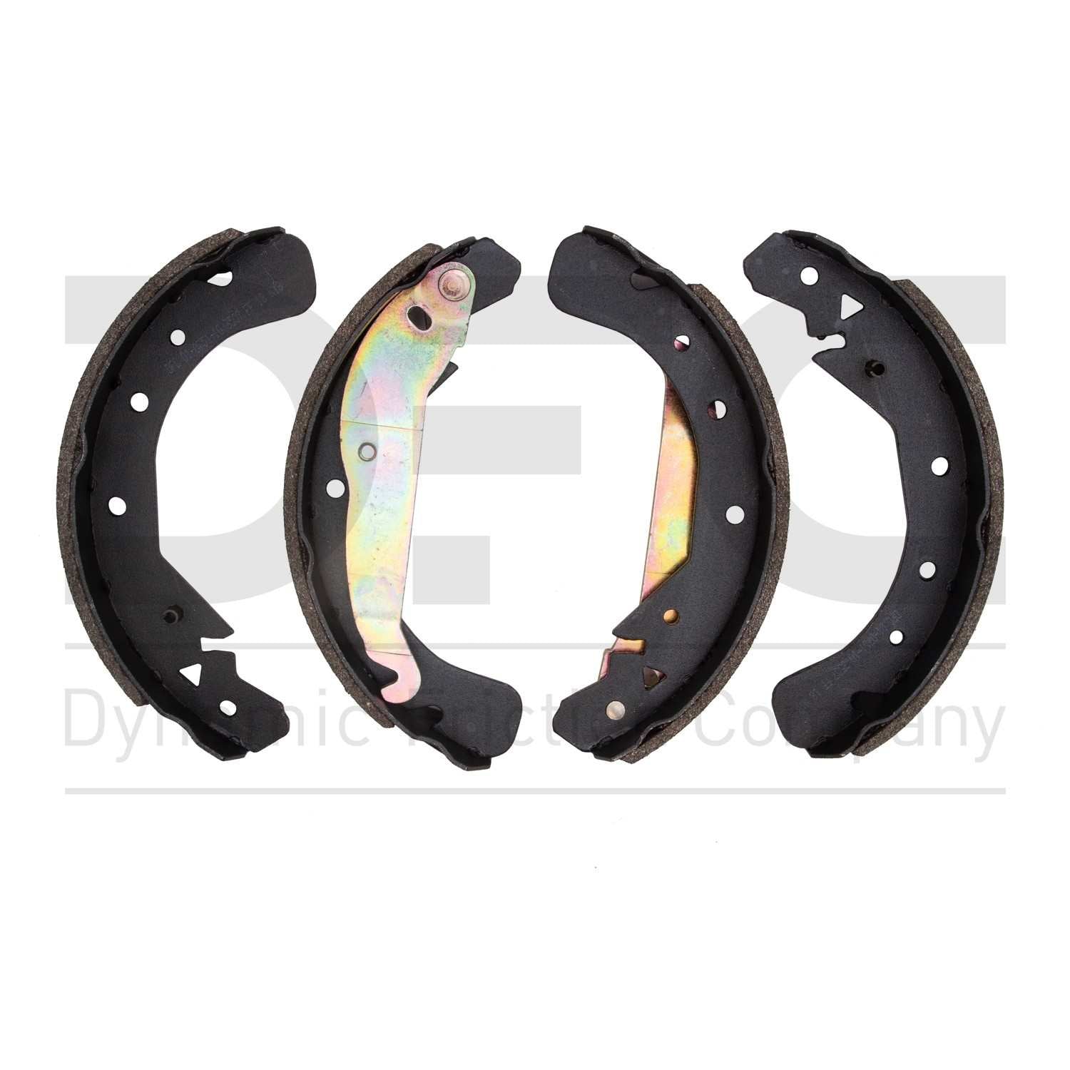 dynamic friction company drum brake shoe  frsport 1901-0751-10