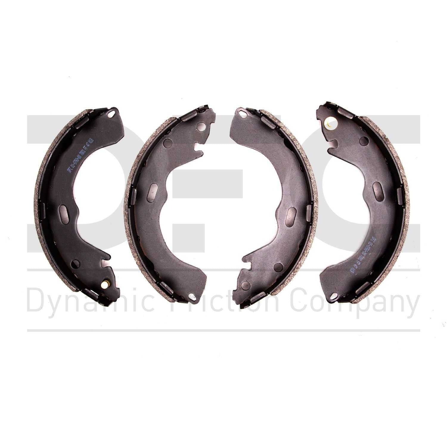 Dynamic Friction Company Drum Brake Shoe  top view frsport 1901-0760-00