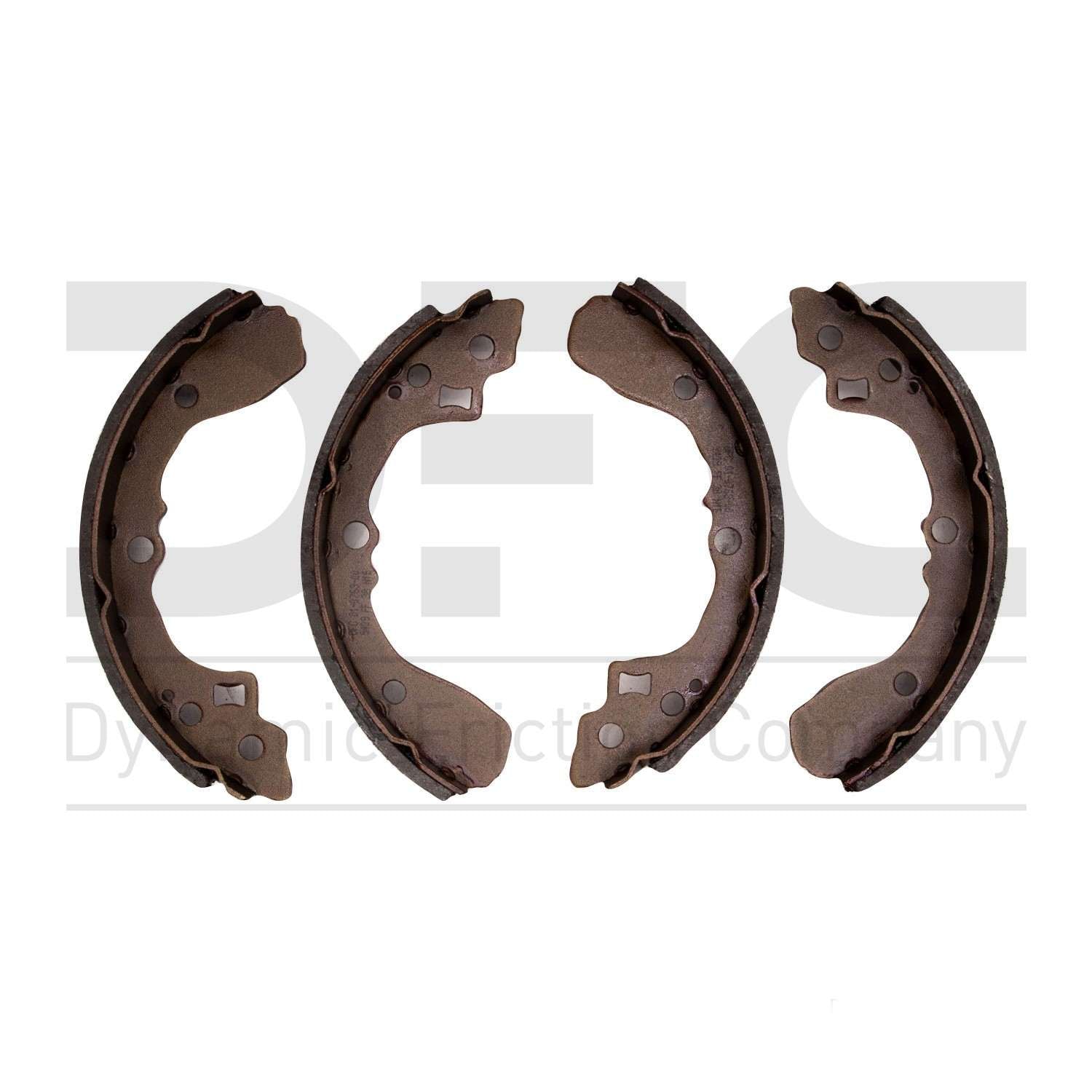 Dynamic Friction Company Drum Brake Shoe  top view frsport 1901-0763-00