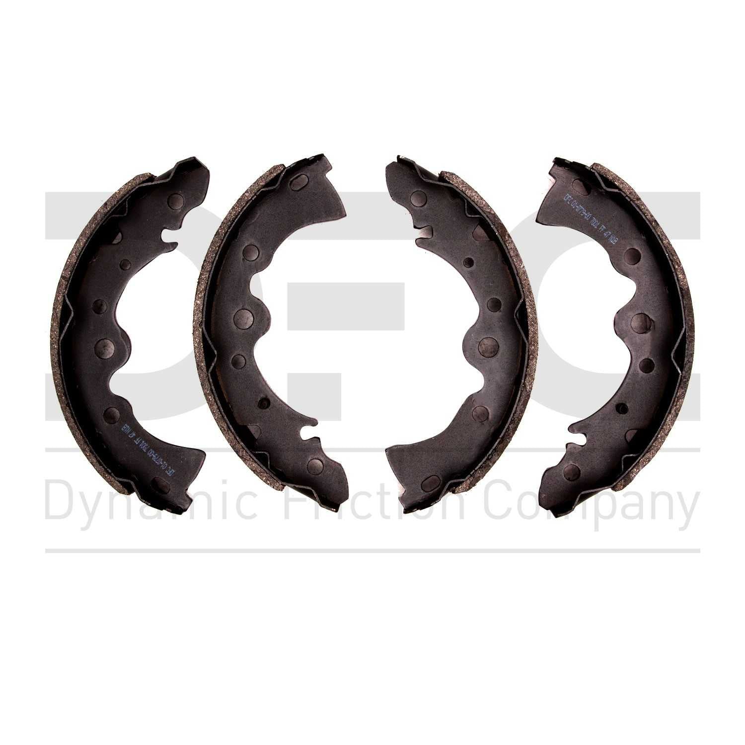 Dynamic Friction Company Drum Brake Shoe  top view frsport 1901-0779-00