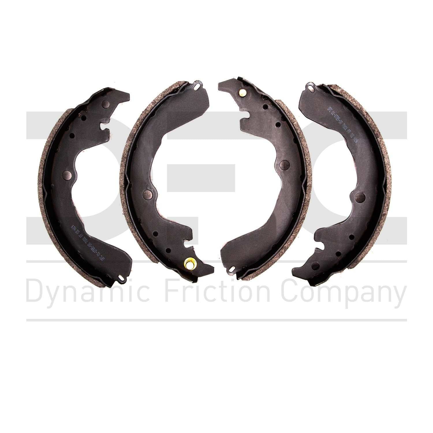 Dynamic Friction Company Drum Brake Shoe  top view frsport 1901-0785-00