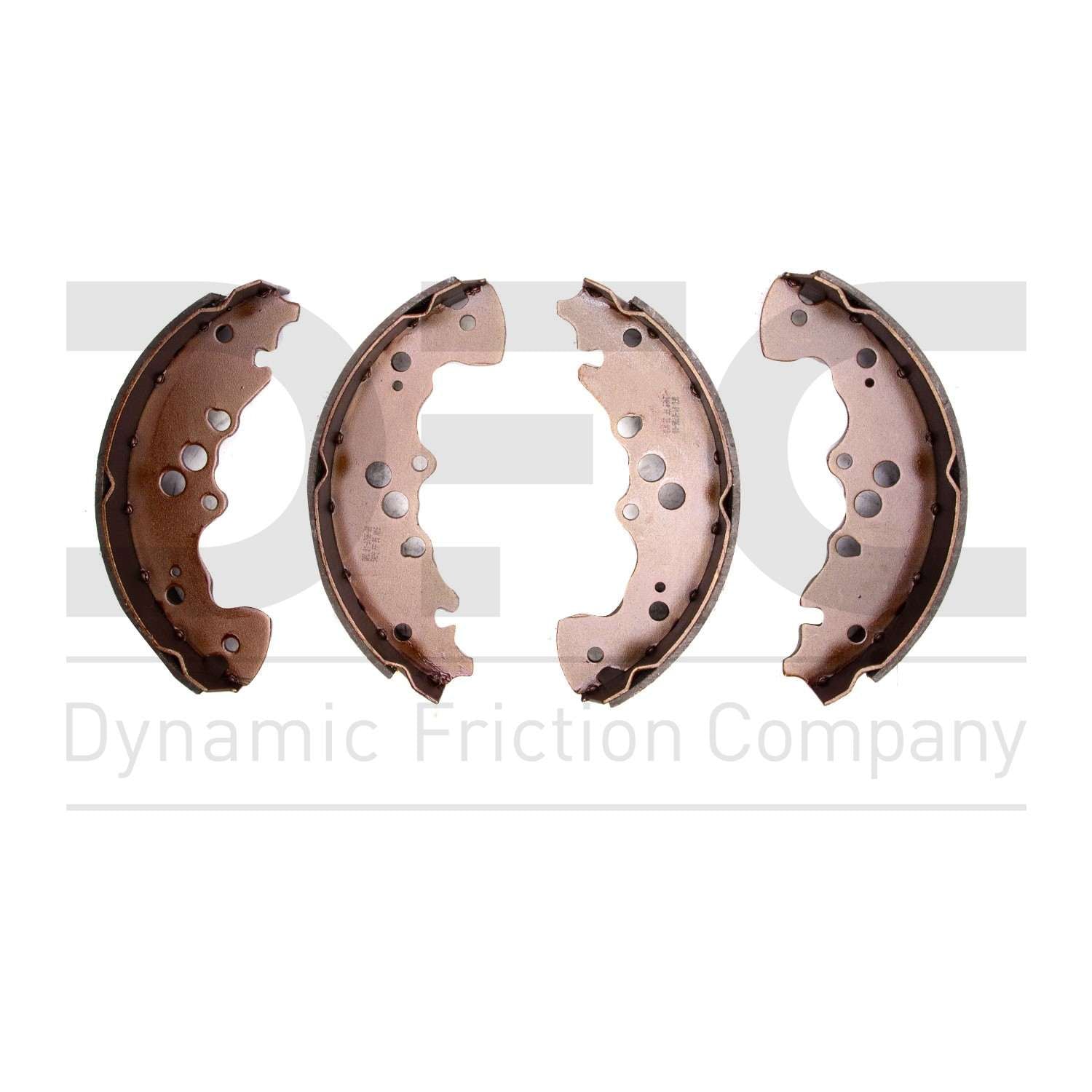 Dynamic Friction Company Drum Brake Shoe  top view frsport 1901-0786-00