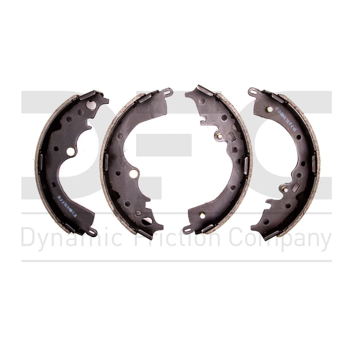 dynamic friction company drum brake shoe  frsport 1901-0804-00