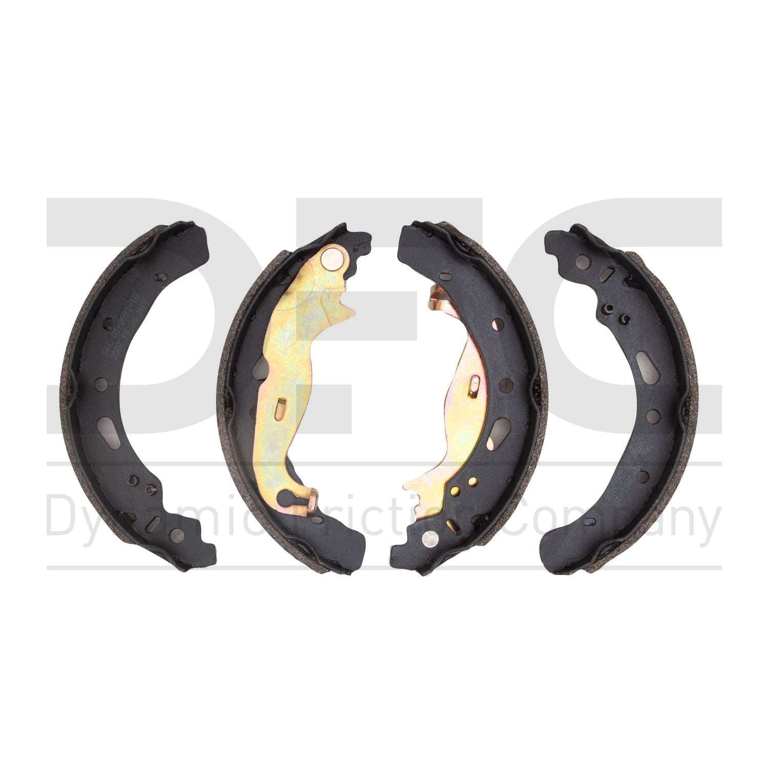 Dynamic Friction Company Drum Brake Shoe  top view frsport 1901-0991-10