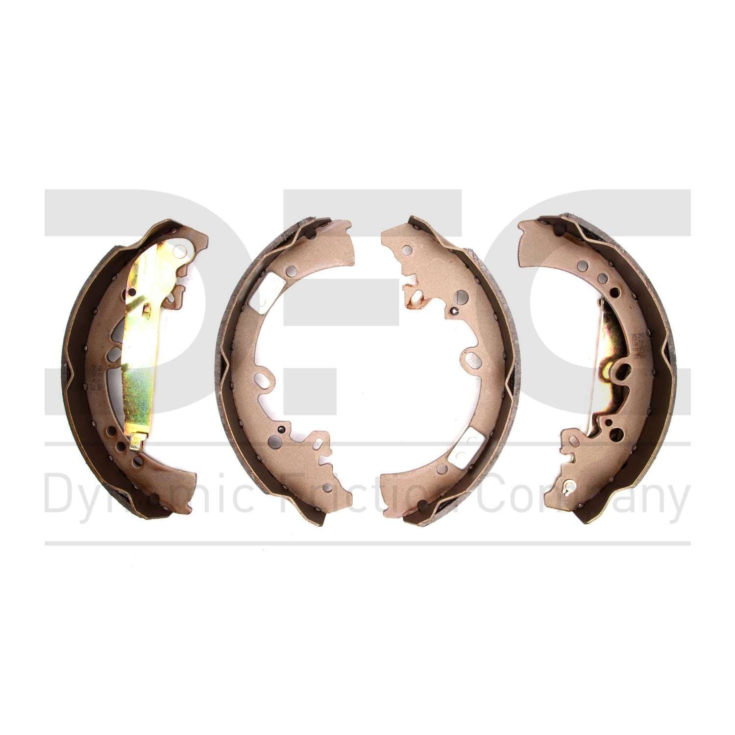 Dynamic Friction Company Drum Brake Shoe  top view frsport 1901-1012-00