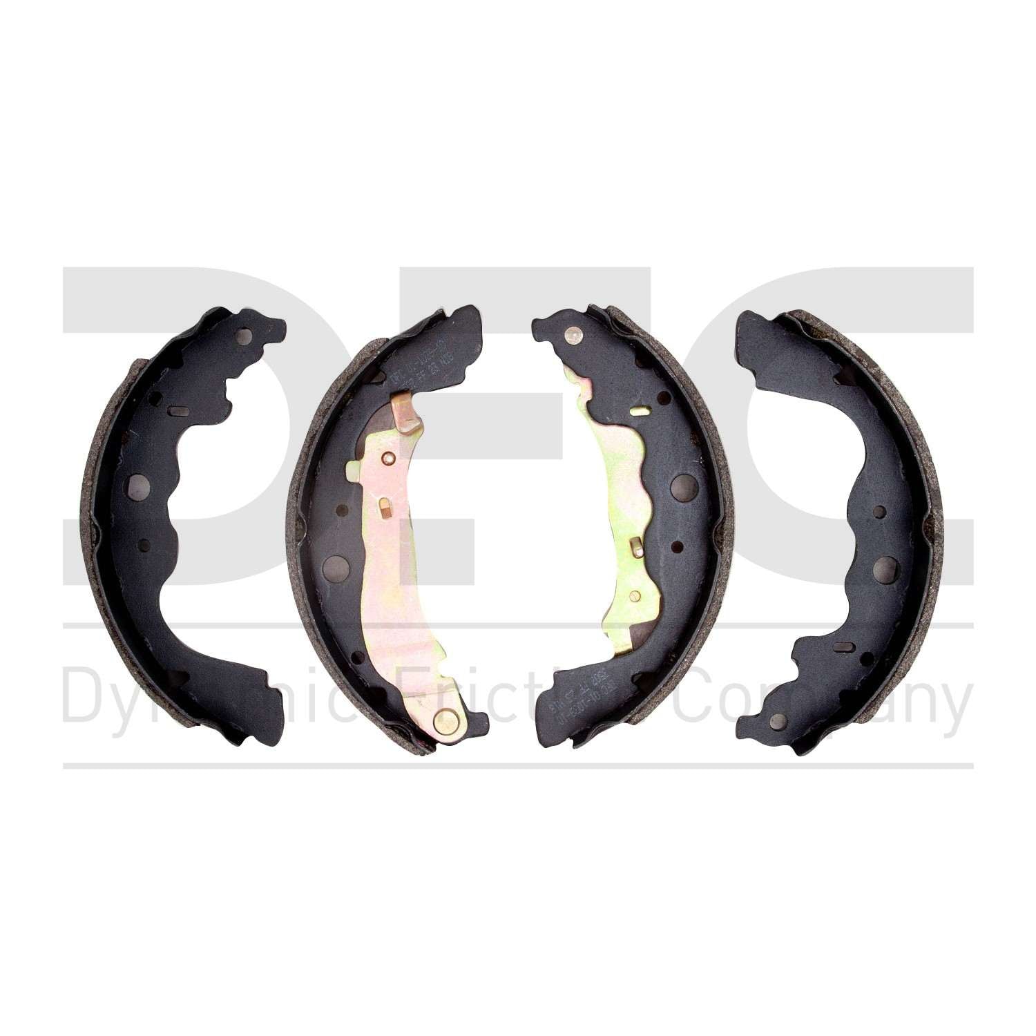 Dynamic Friction Company Drum Brake Shoe  top view frsport 1901-1039-10