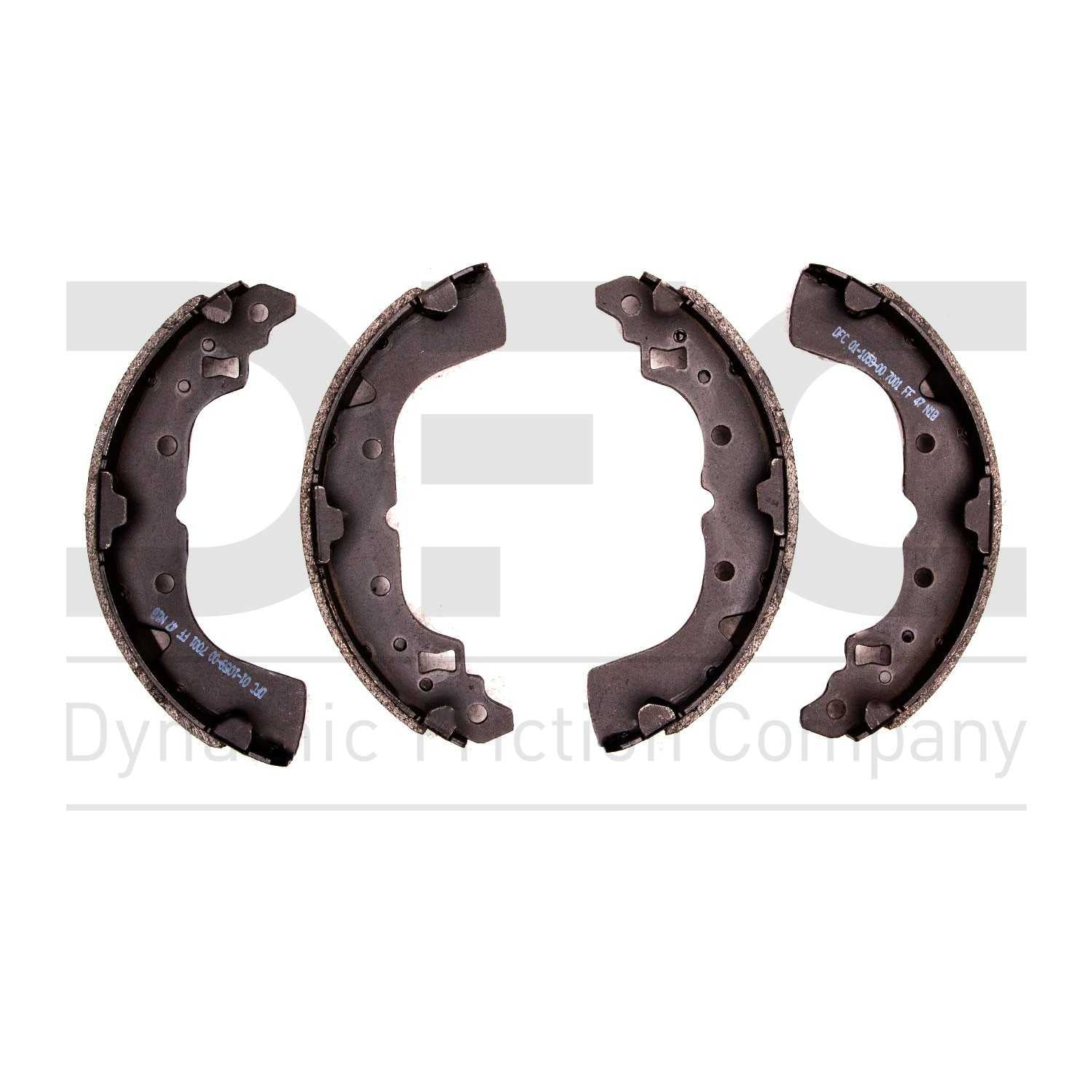 Dynamic Friction Company Drum Brake Shoe  top view frsport 1901-1059-00