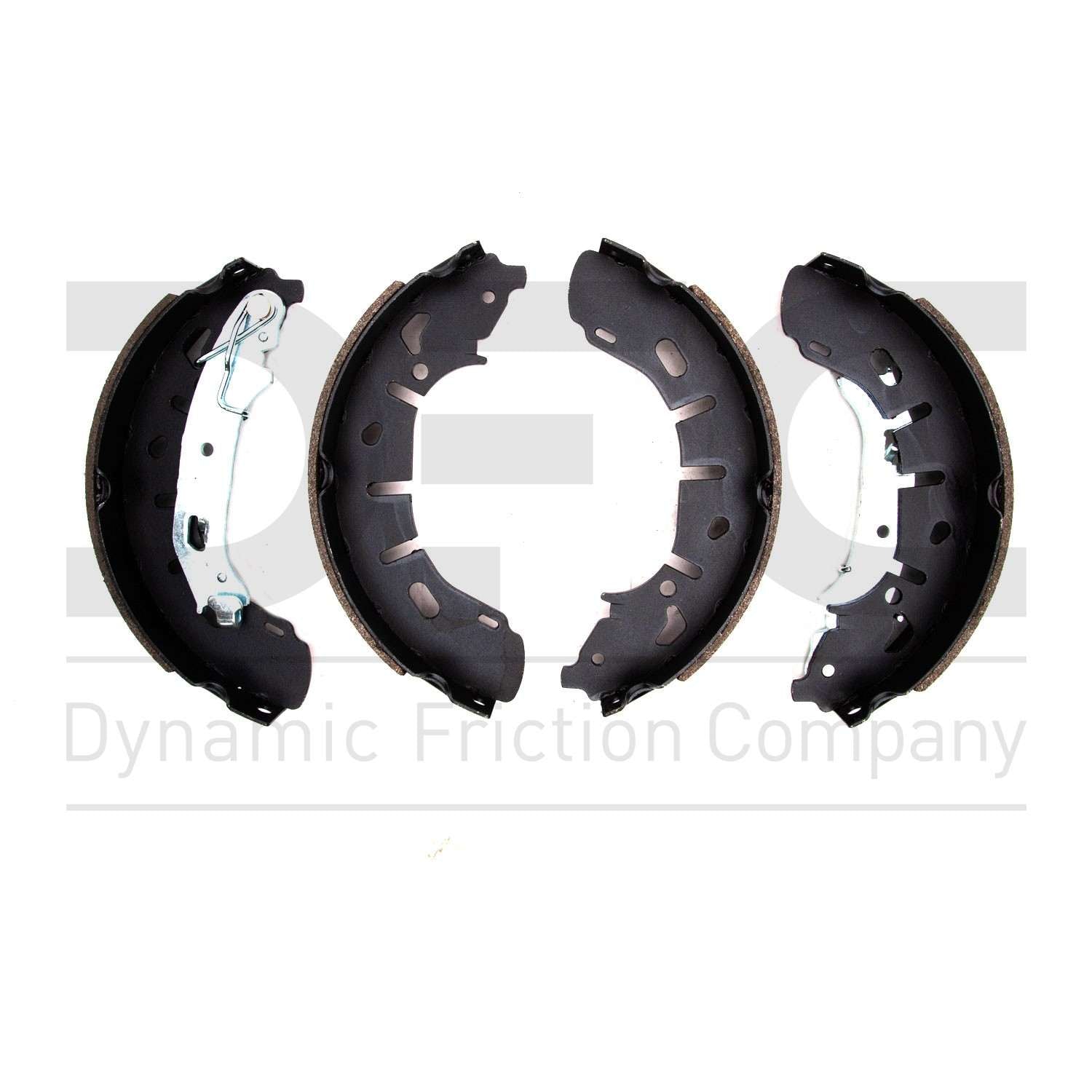 Dynamic Friction Company Drum Brake Shoe  top view frsport 1901-1080-10