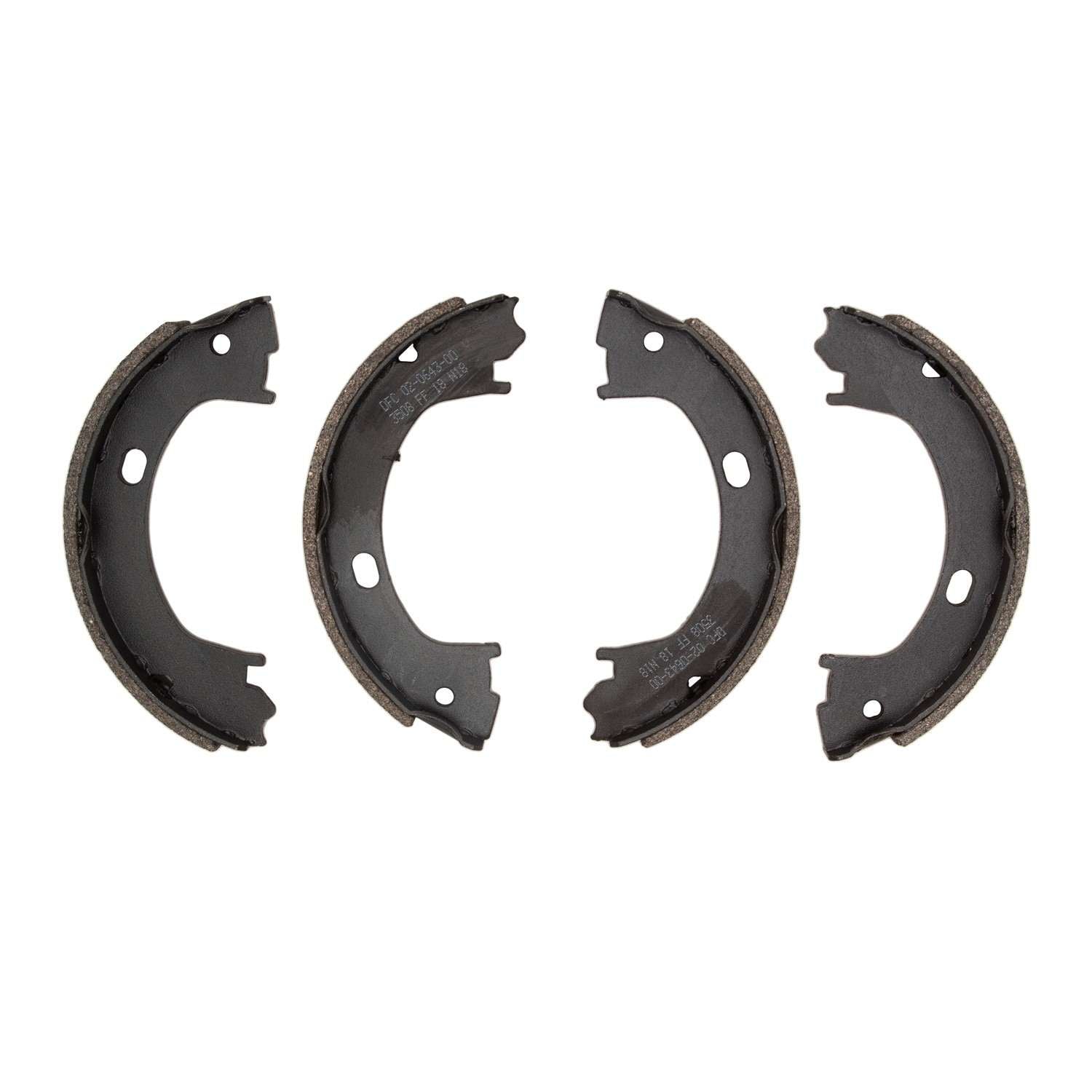 Dynamic Friction Company Drum Brake Shoe  top view frsport 1902-0643-00