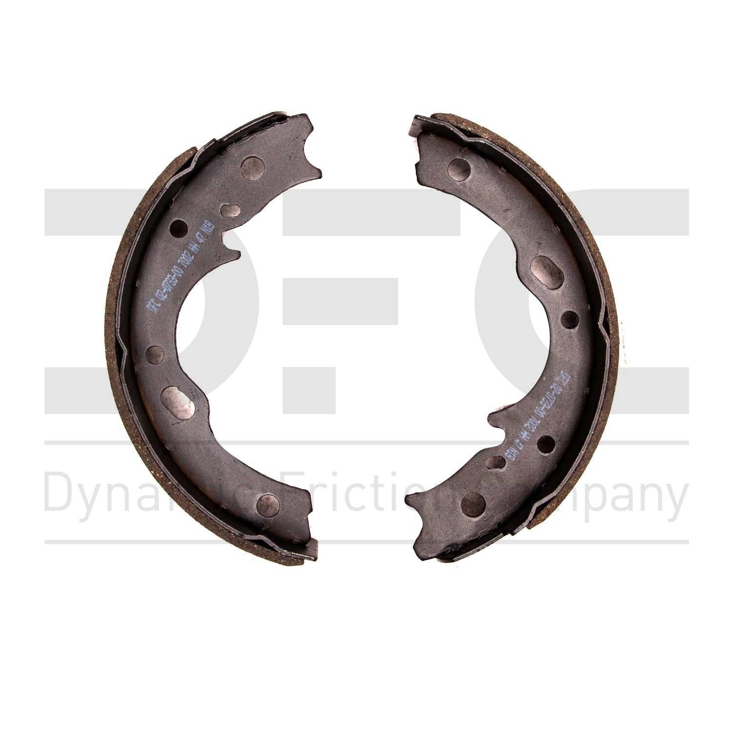 dynamic friction company drum brake shoe  frsport 1902-0733-00