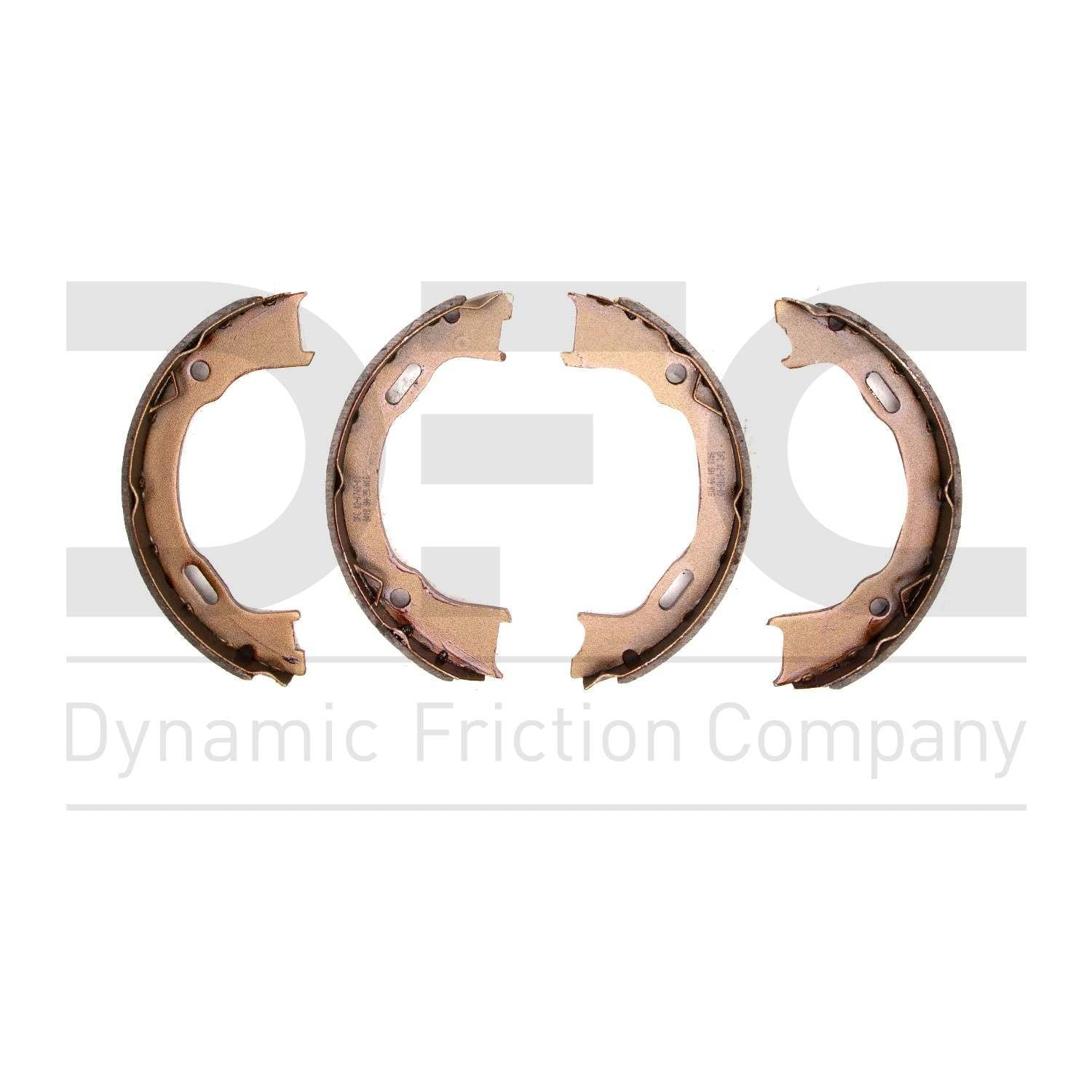 Dynamic Friction Company Drum Brake Shoe  top view frsport 1902-0745-00