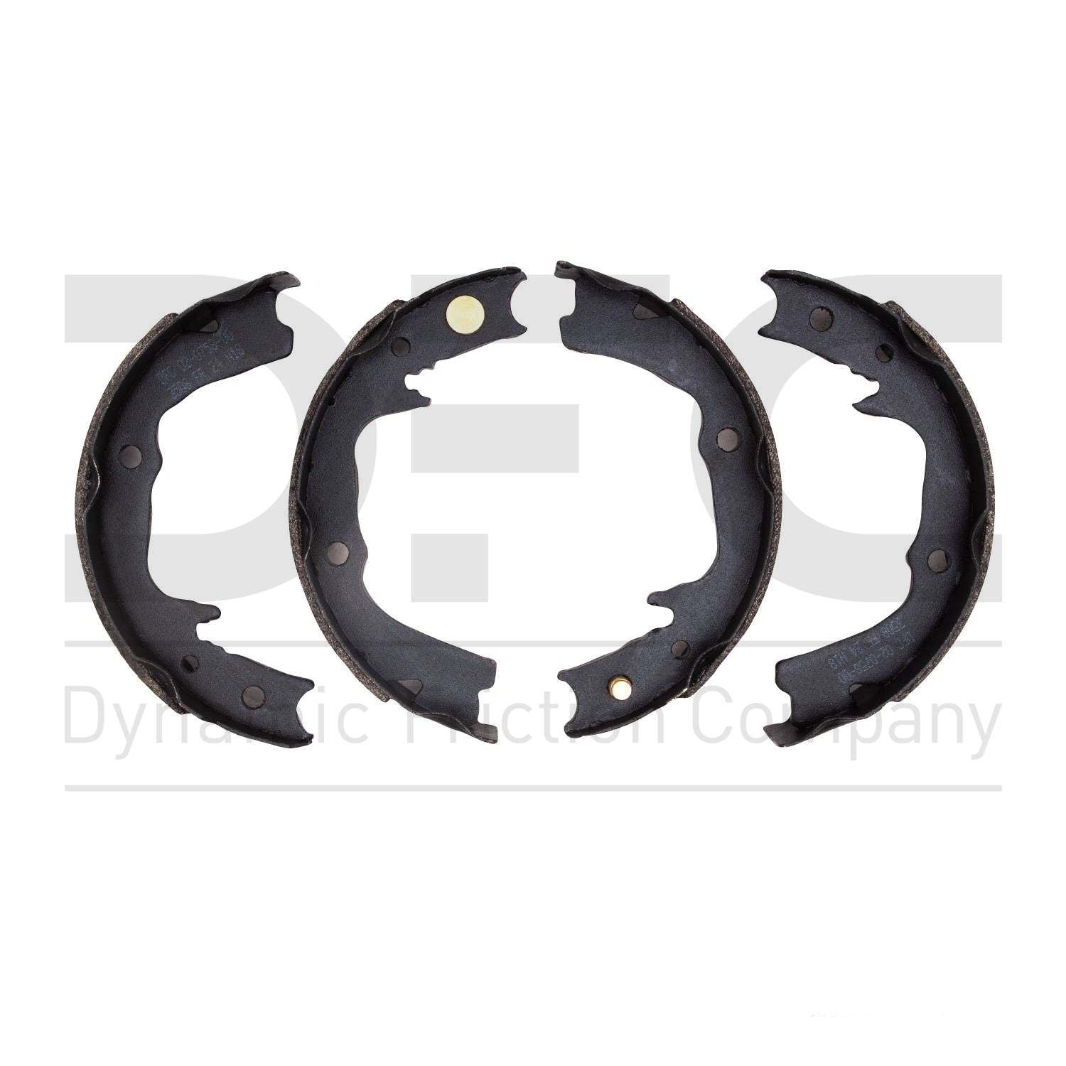 Dynamic Friction Company Drum Brake Shoe  top view frsport 1902-0758-00