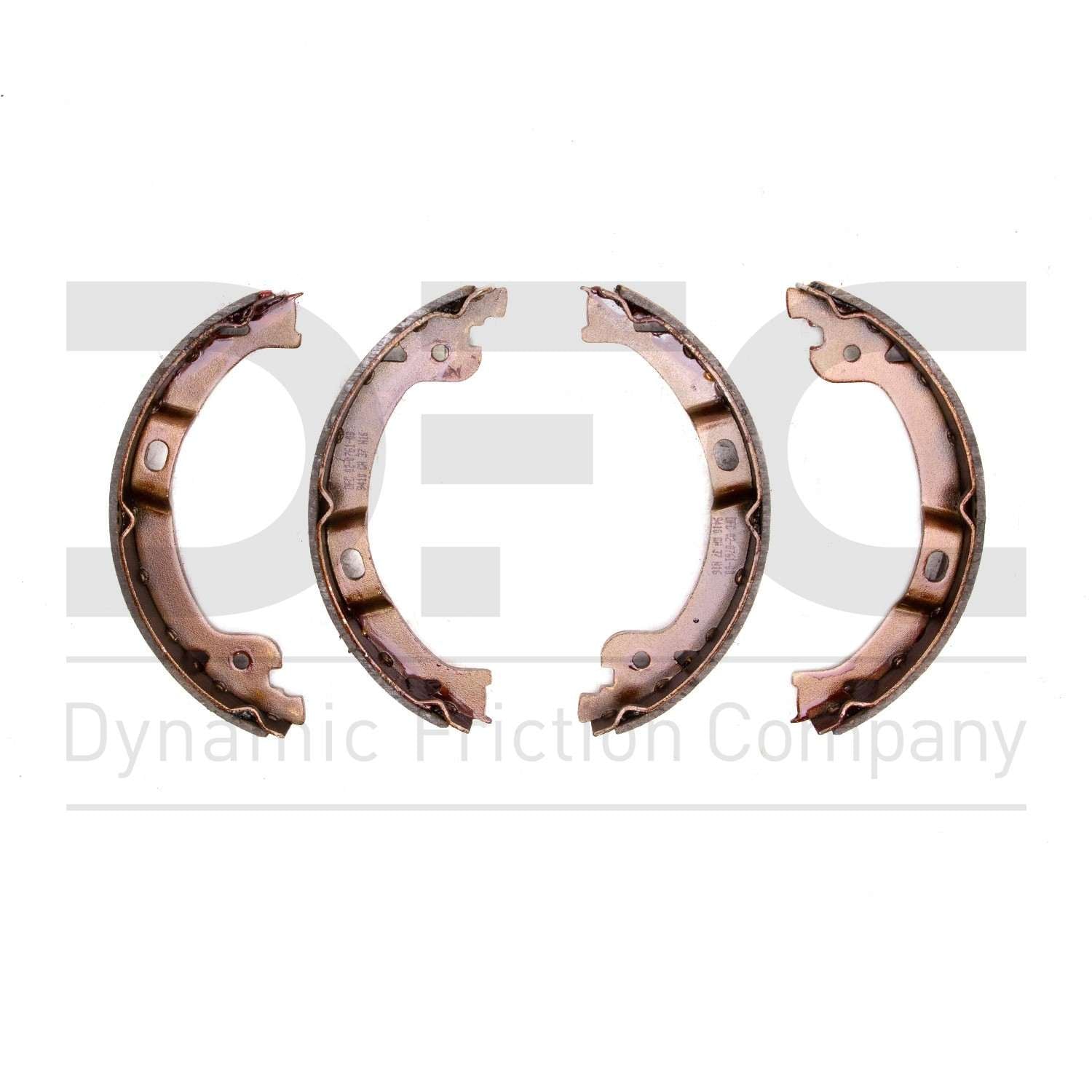 Dynamic Friction Company Drum Brake Shoe  top view frsport 1902-0761-00