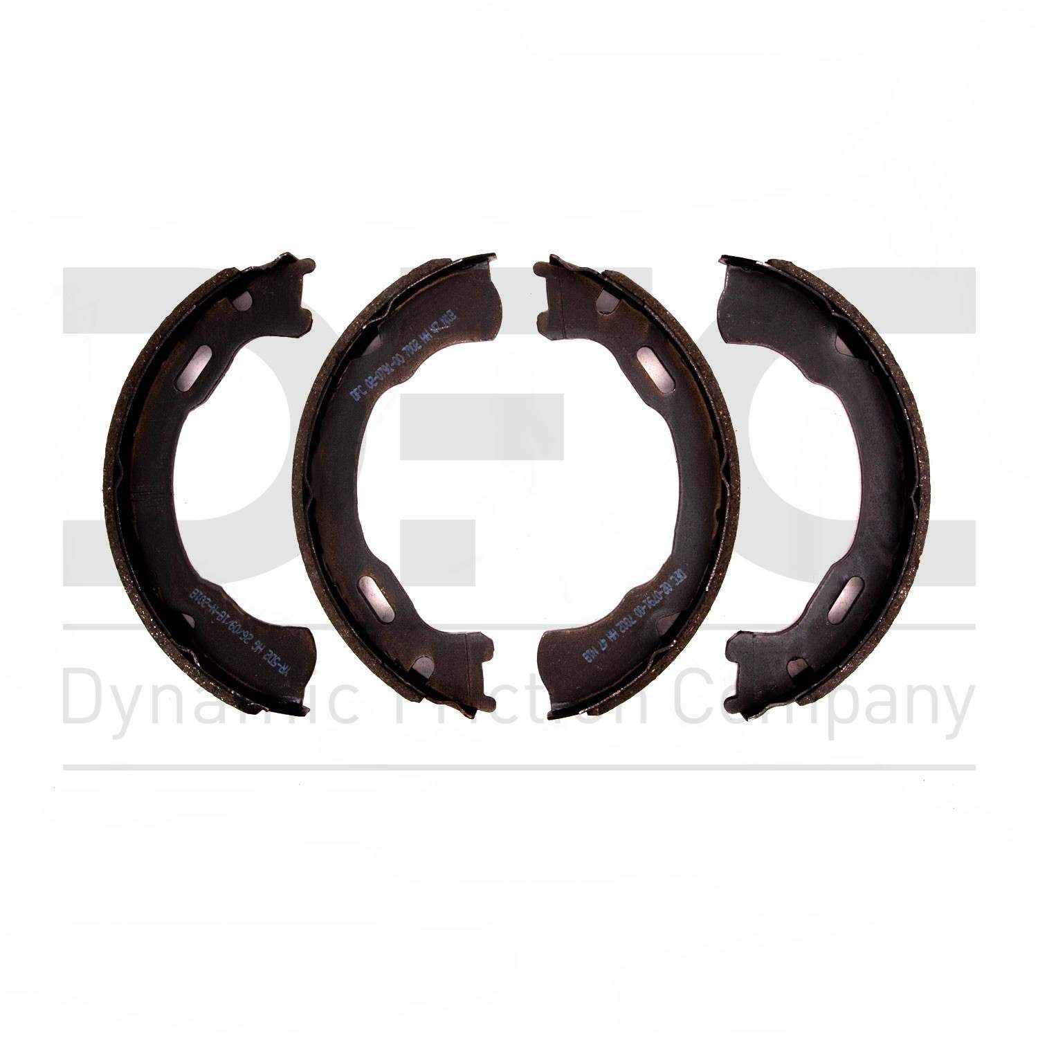 Dynamic Friction Company Drum Brake Shoe  top view frsport 1902-0791-00