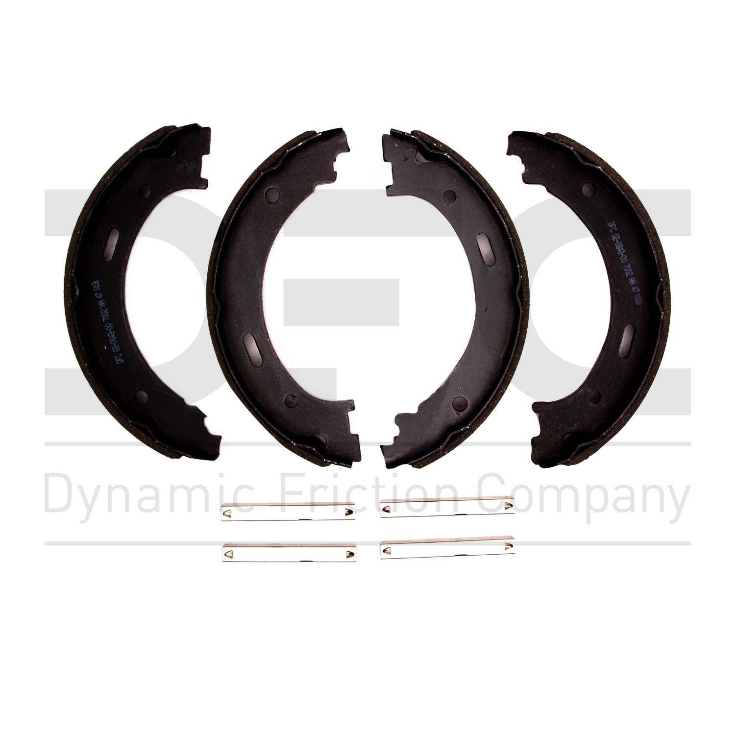 Dynamic Friction Company Drum Brake Shoe  top view frsport 1902-0843-00