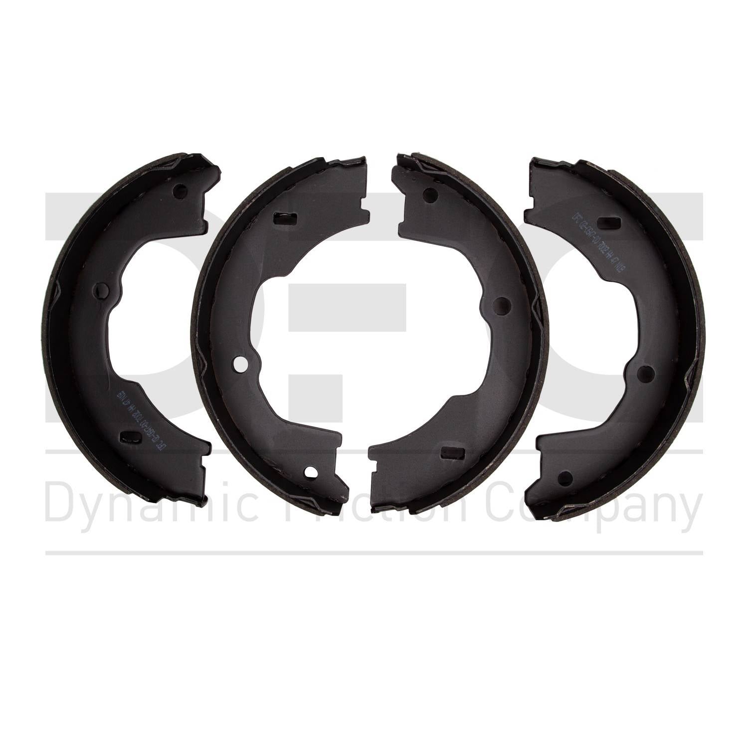 Dynamic Friction Company Drum Brake Shoe  top view frsport 1902-0847-00