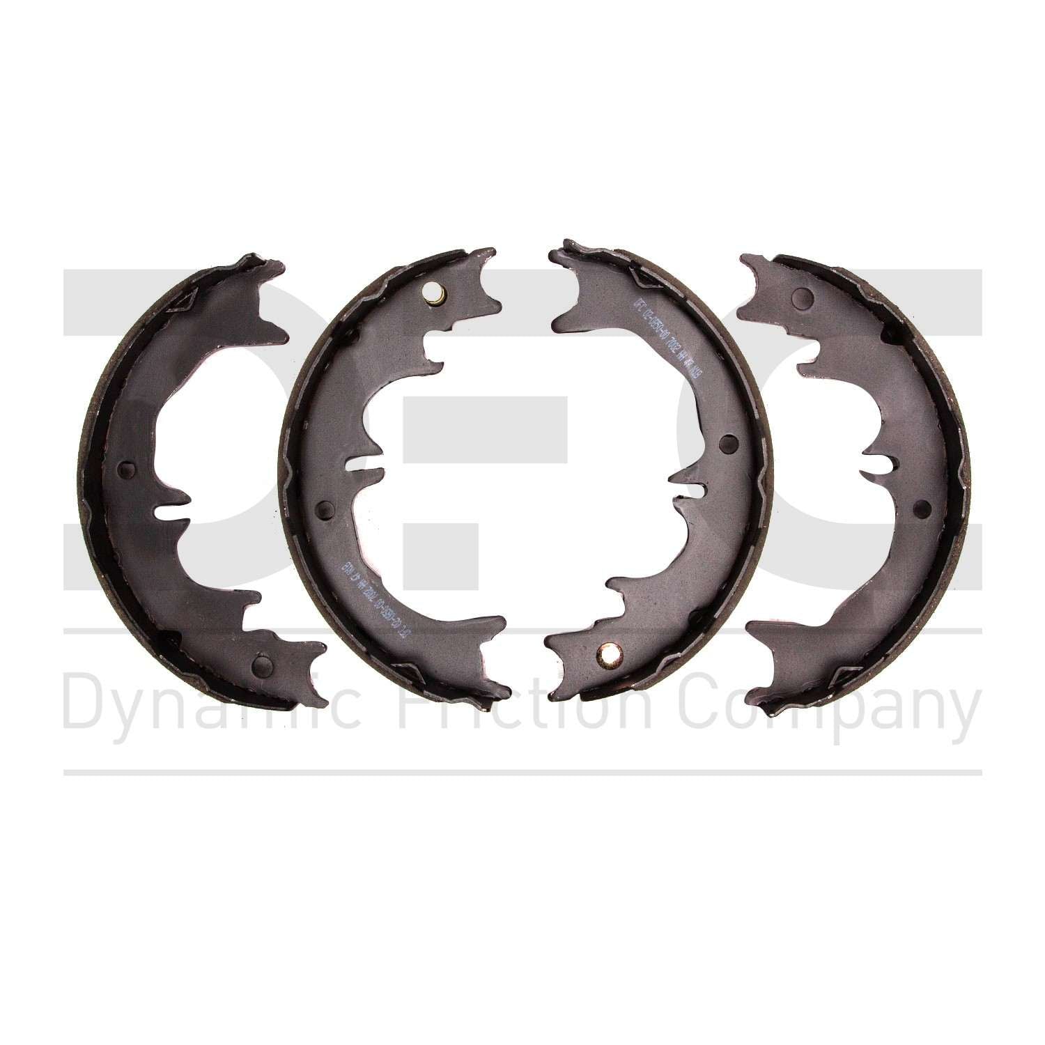 Dynamic Friction Company Drum Brake Shoe  top view frsport 1902-0850-00