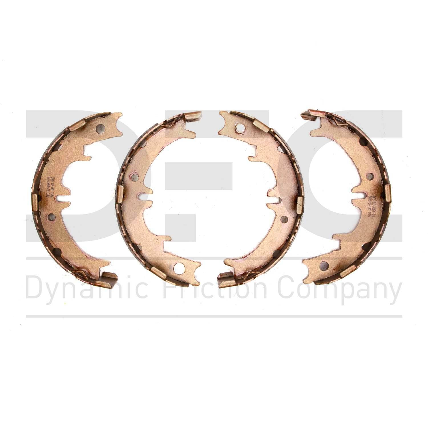 Dynamic Friction Company Drum Brake Shoe  top view frsport 1902-0851-00