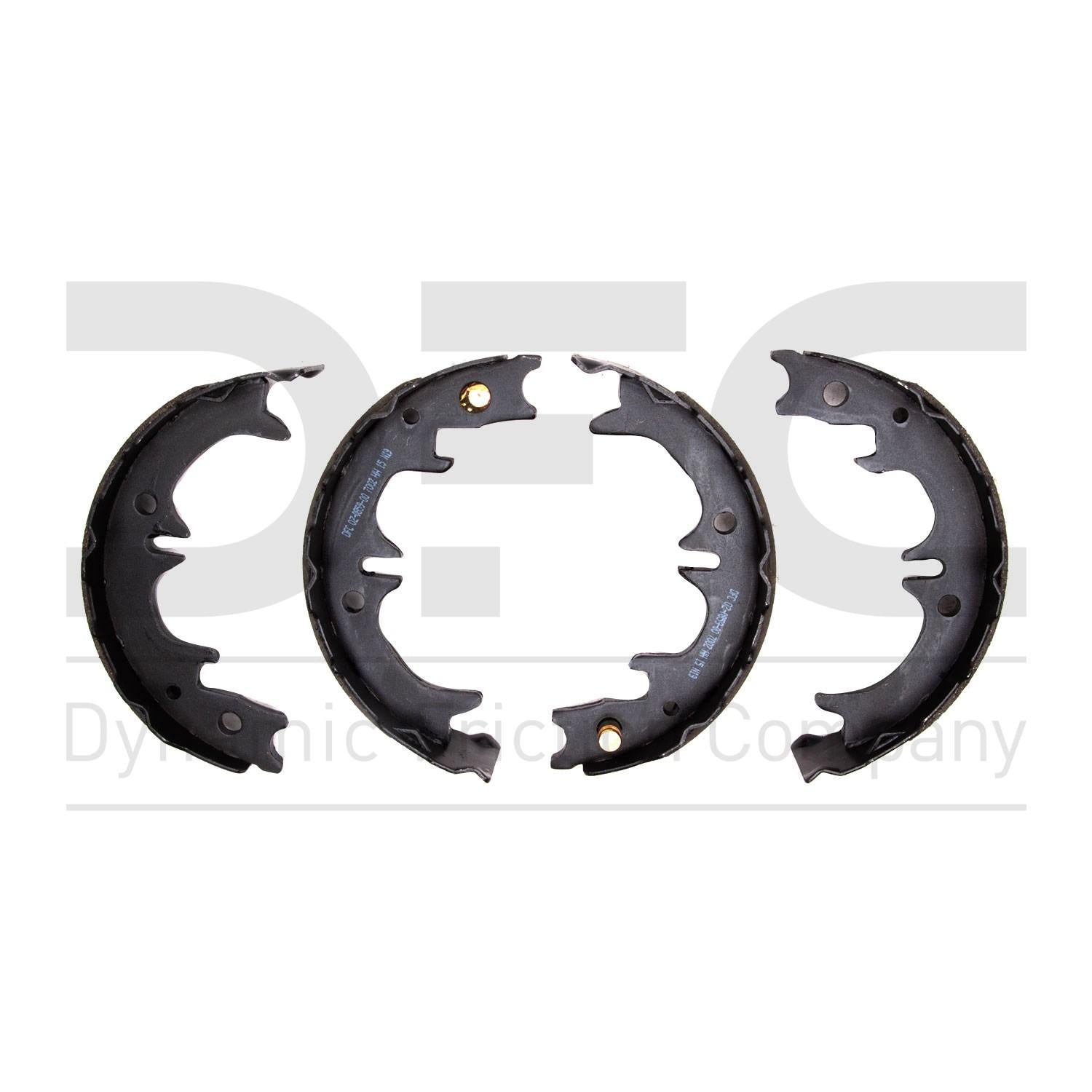 Dynamic Friction Company Drum Brake Shoe  top view frsport 1902-0859-00