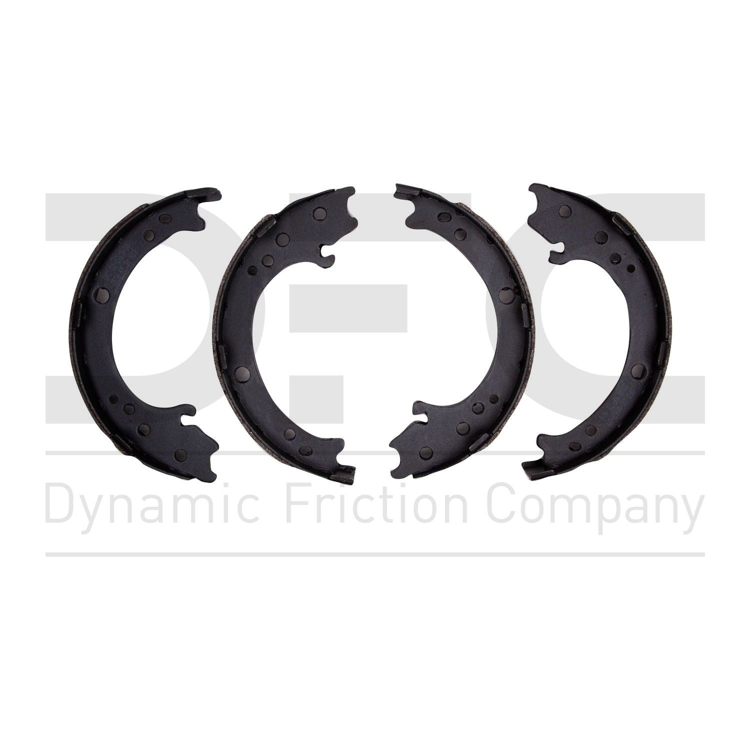 Dynamic Friction Company Drum Brake Shoe  top view frsport 1902-0863-00