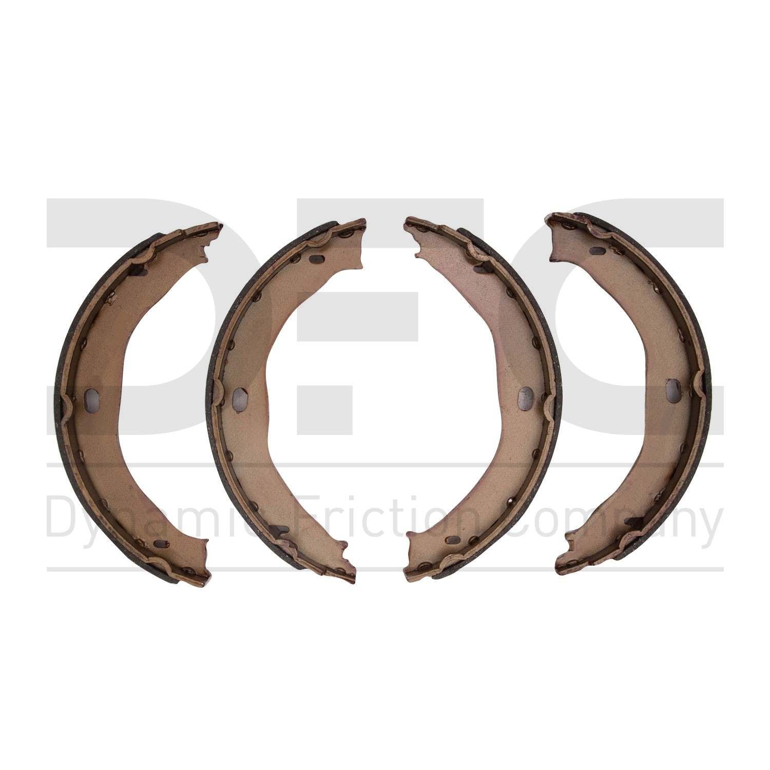 Dynamic Friction Company Drum Brake Shoe  top view frsport 1902-0887-00