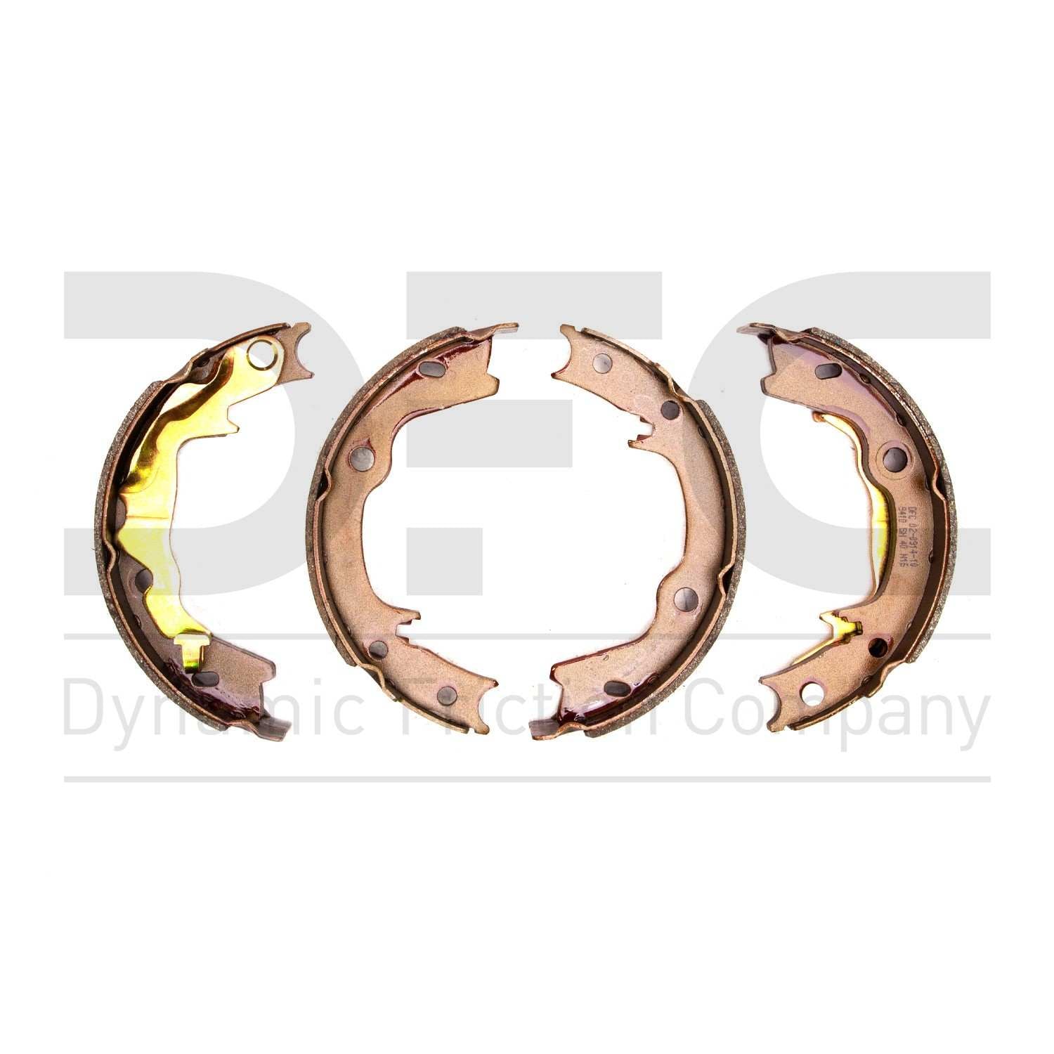 Dynamic Friction Company Drum Brake Shoe  top view frsport 1902-0914-10