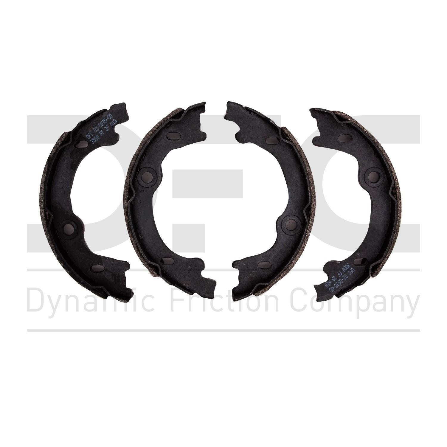 Dynamic Friction Company Drum Brake Shoe  top view frsport 1902-0935-00