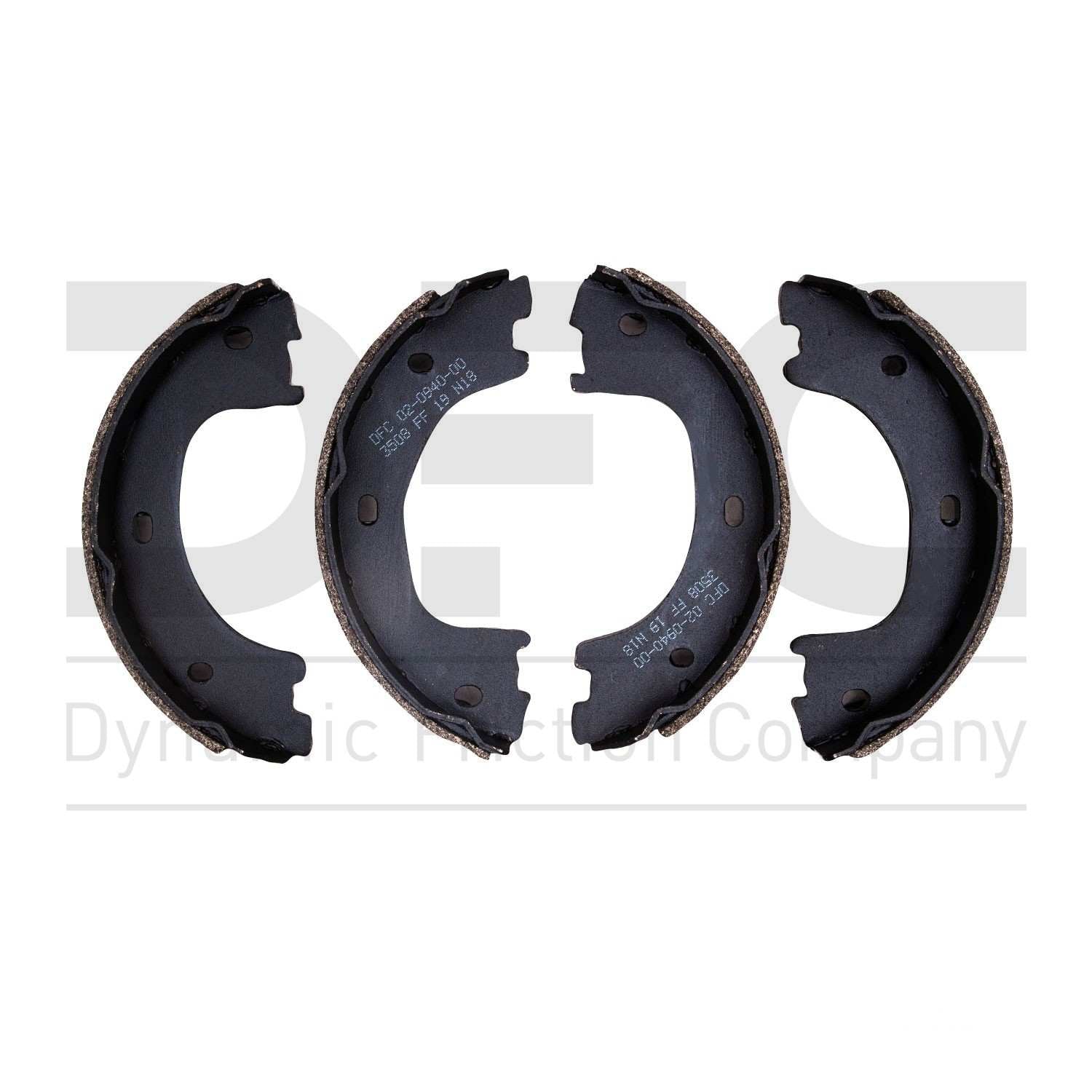 Dynamic Friction Company Drum Brake Shoe  top view frsport 1902-0940-00