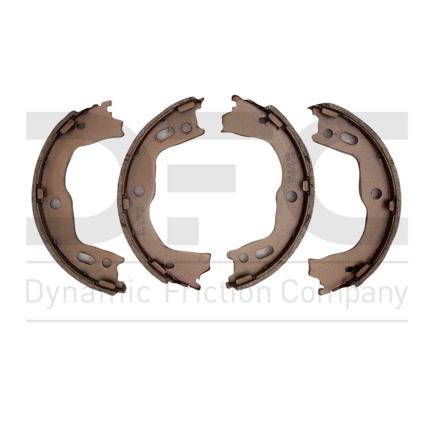 dynamic friction company drum brake shoe  frsport 1902-0963-00