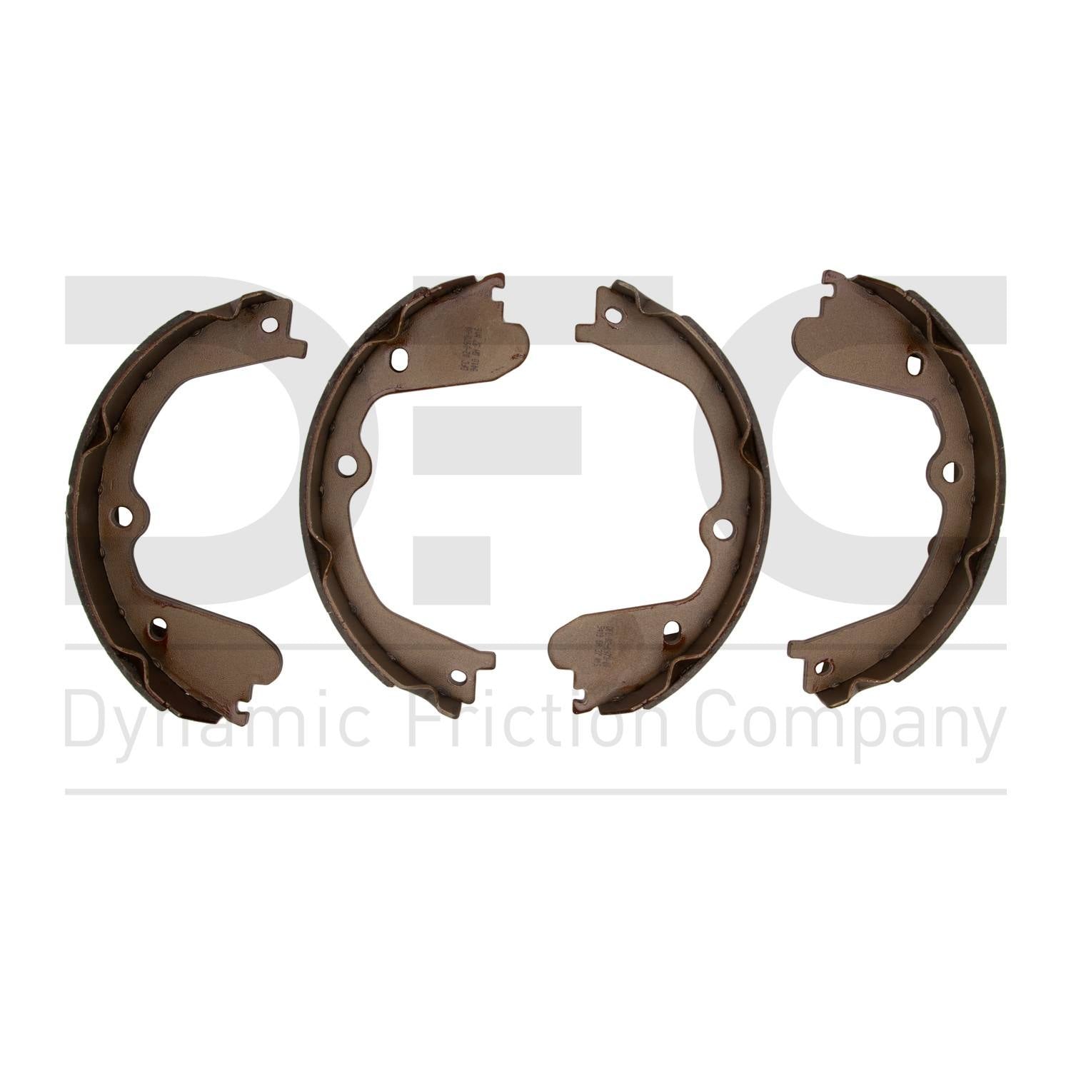 Dynamic Friction Company Drum Brake Shoe  top view frsport 1902-0973-00