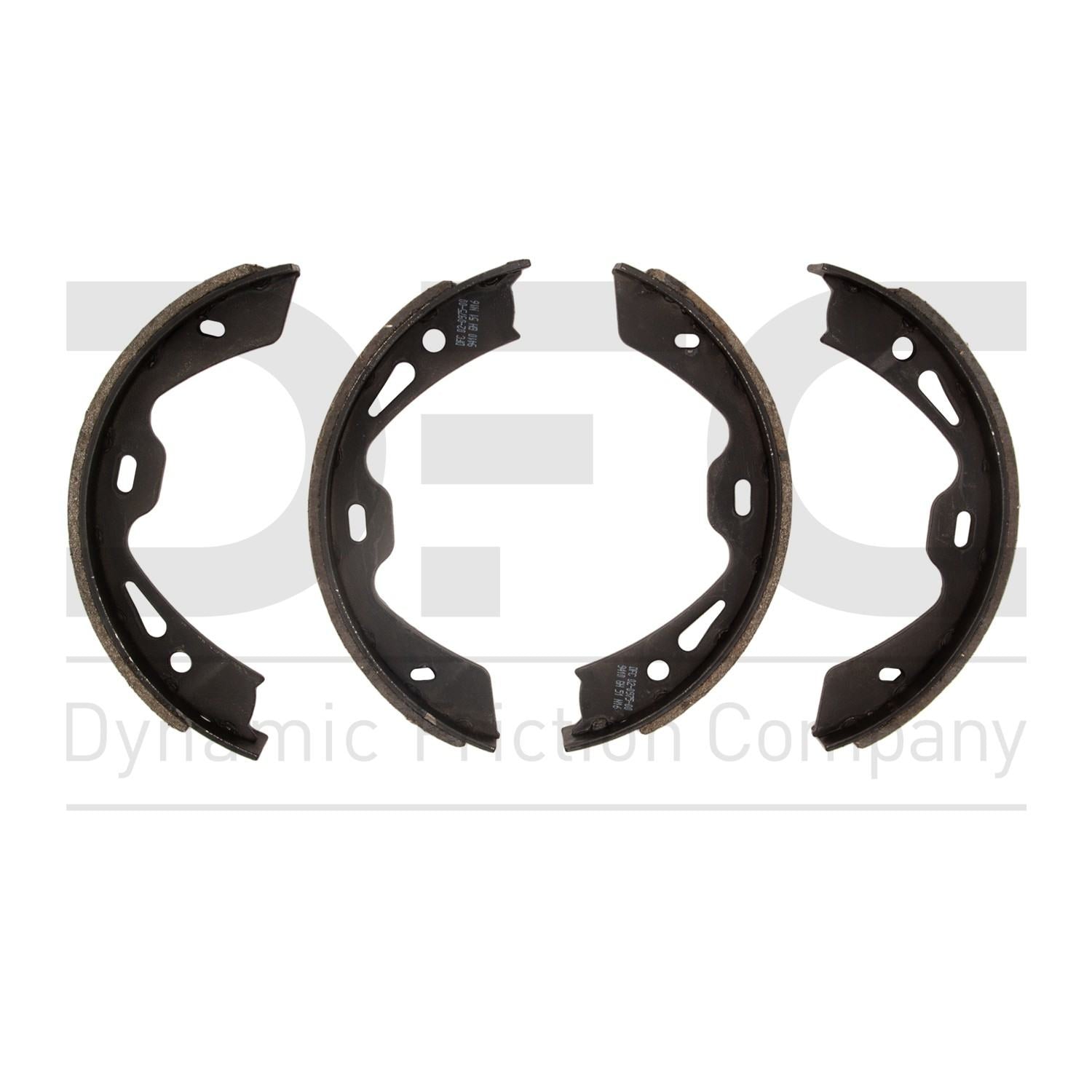 Dynamic Friction Company Drum Brake Shoe  top view frsport 1902-0975-00