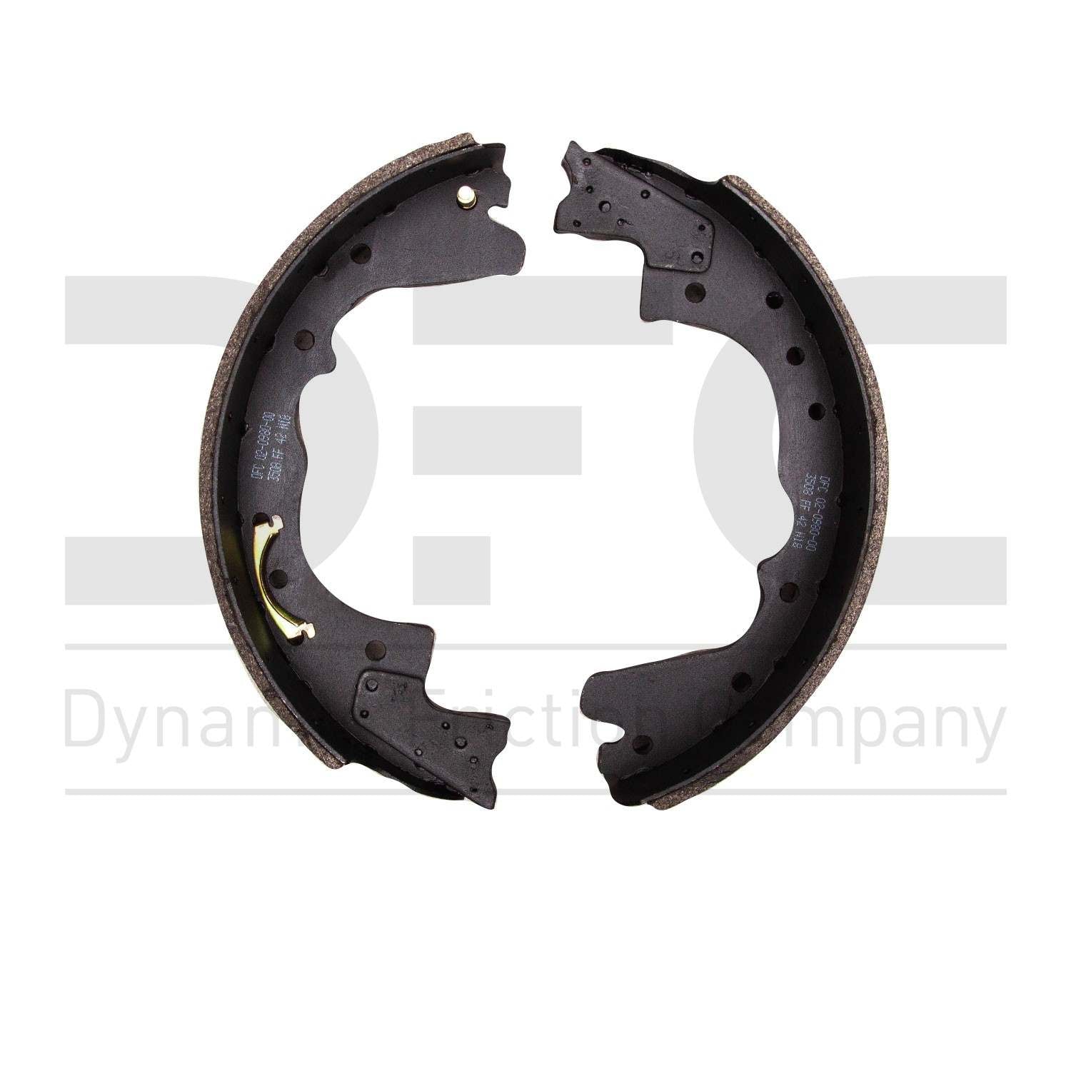 Dynamic Friction Company Drum Brake Shoe  top view frsport 1902-0980-00