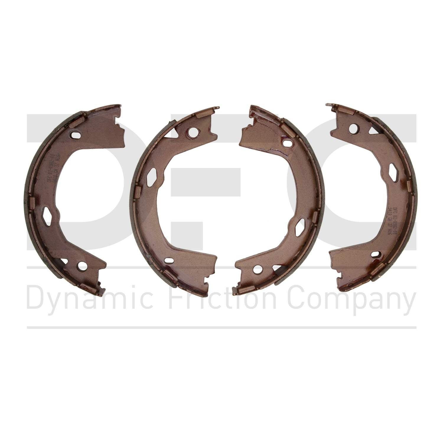 Dynamic Friction Company Drum Brake Shoe  top view frsport 1902-0982-00