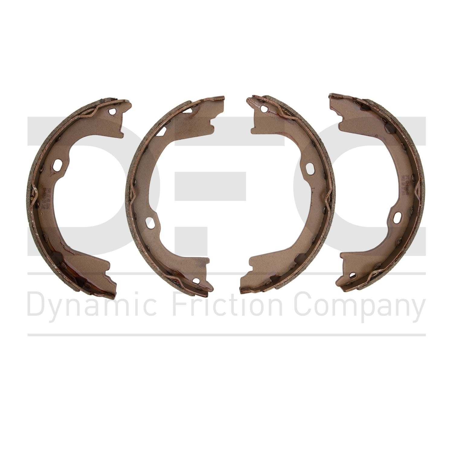 Dynamic Friction Company Drum Brake Shoe  top view frsport 1902-0986-00