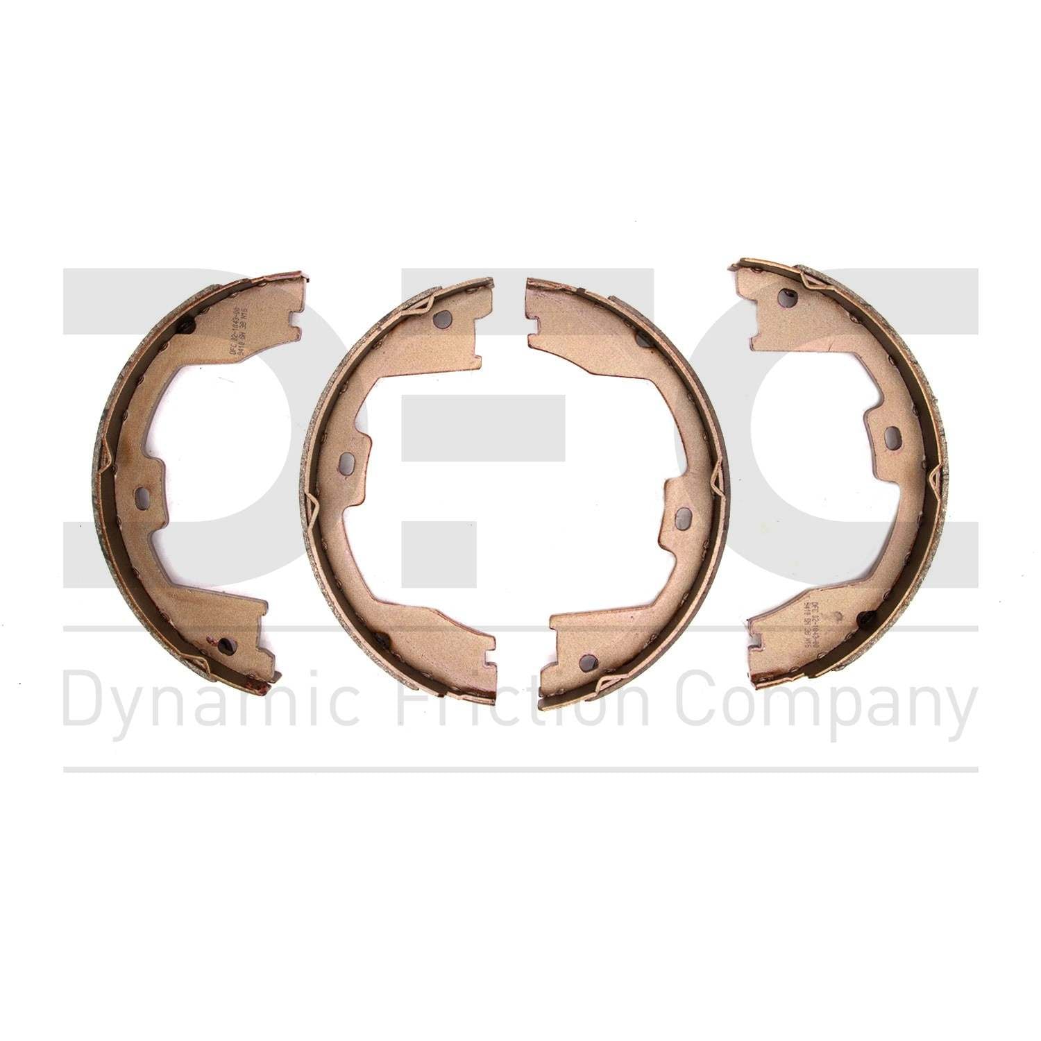 Dynamic Friction Company Drum Brake Shoe  top view frsport 1902-1043-00