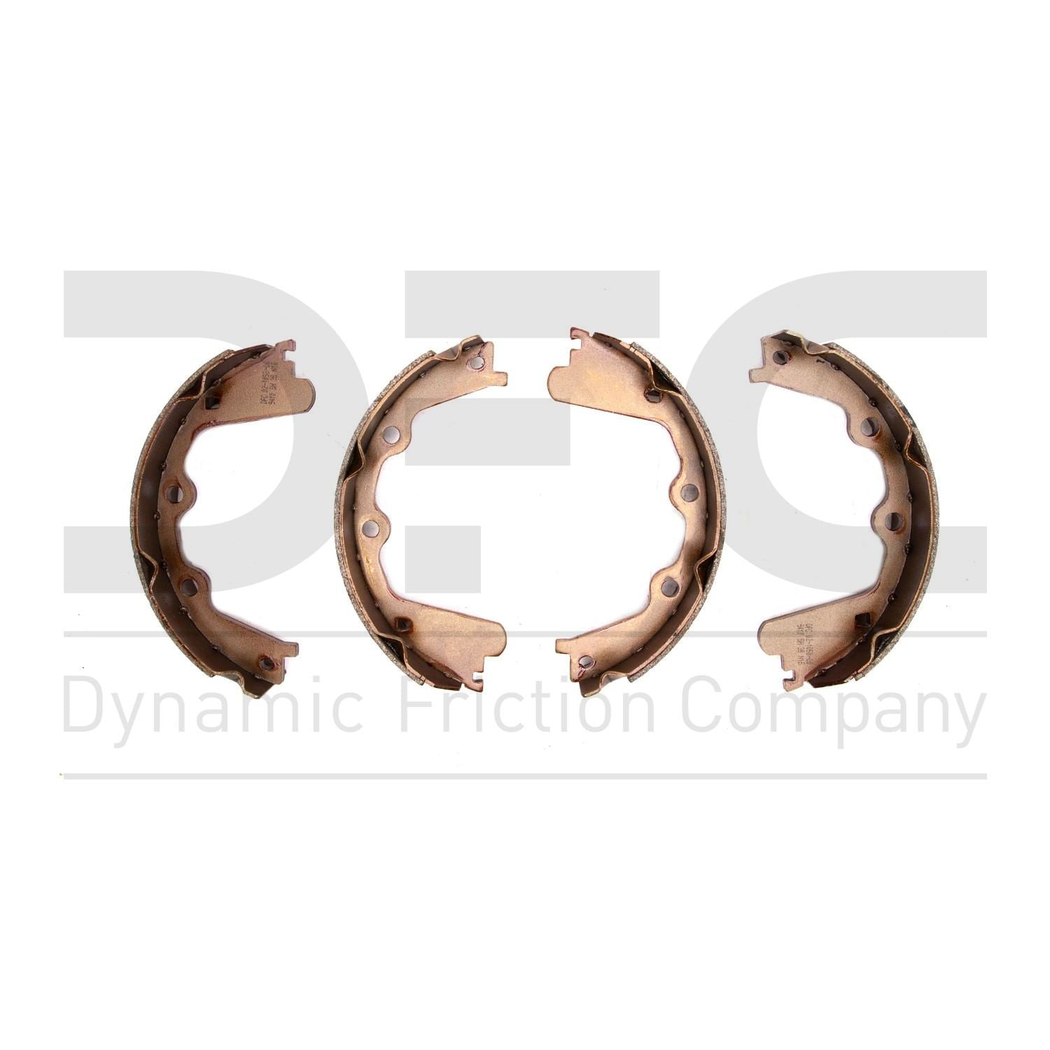 Dynamic Friction Company Drum Brake Shoe  top view frsport 1902-1050-00