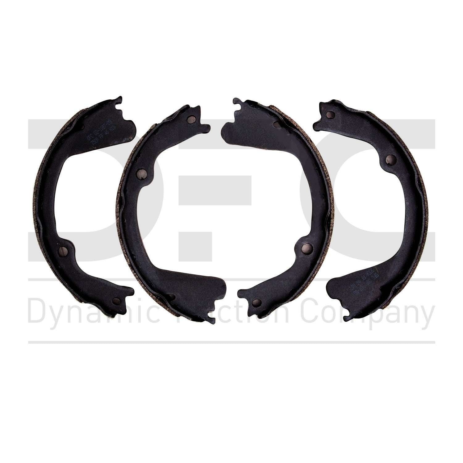 Dynamic Friction Company Drum Brake Shoe  top view frsport 1902-1087-00