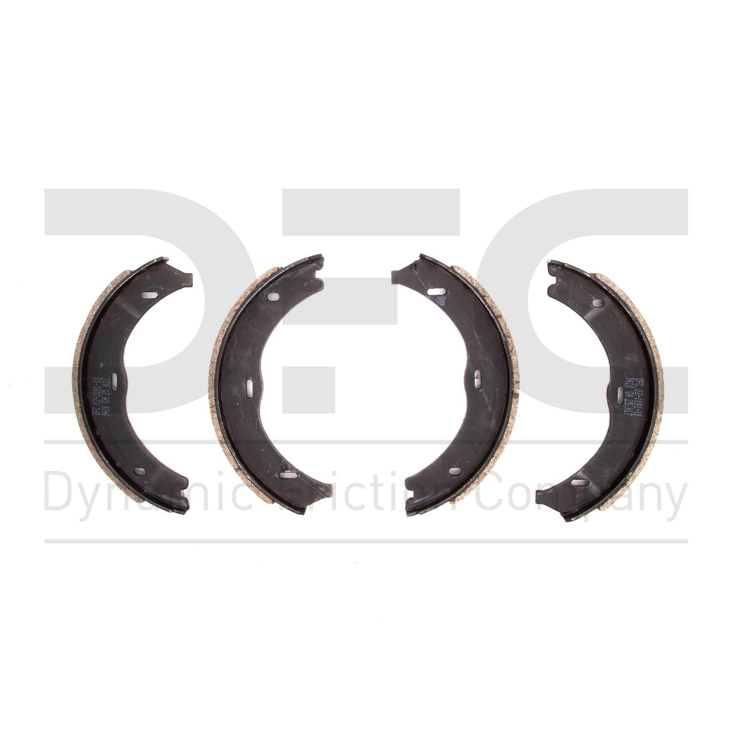 Dynamic Friction Company Drum Brake Shoe  top view frsport 1902-1091-10