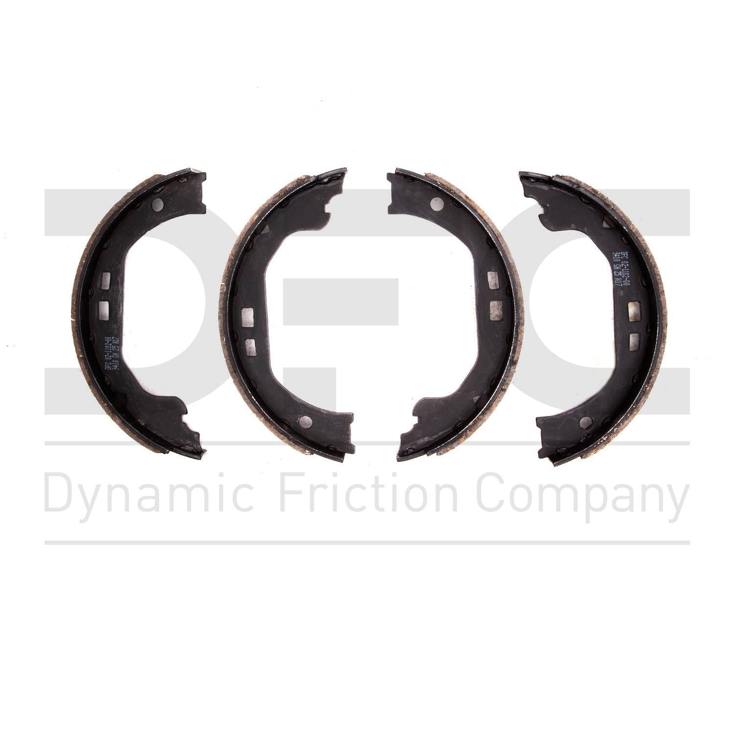 Dynamic Friction Company Drum Brake Shoe  top view frsport 1902-1102-00