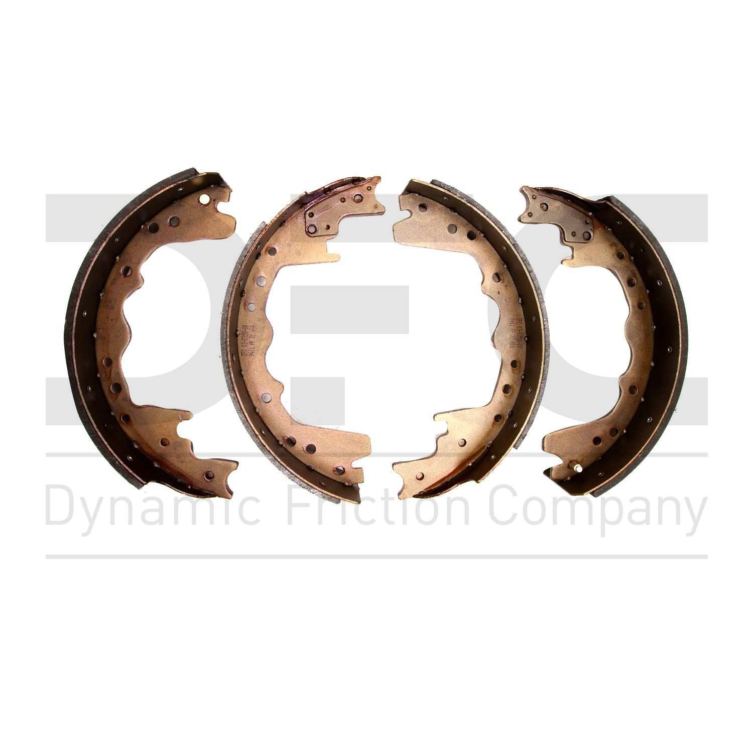 Dynamic Friction Company Drum Brake Shoe  top view frsport 1903-0358-00