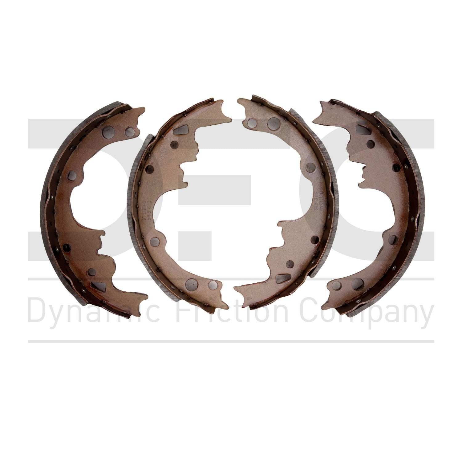 Dynamic Friction Company Drum Brake Shoe  top view frsport 1903-0514-00