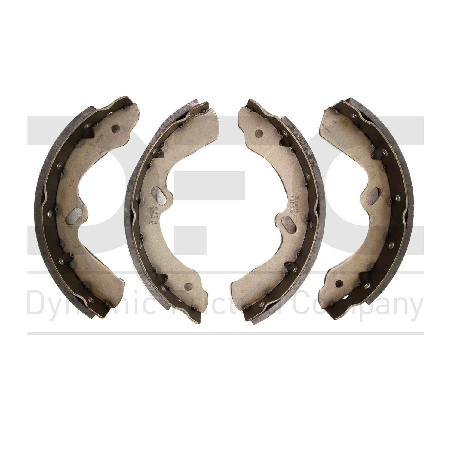 Dynamic Friction Company Drum Brake Shoe  top view frsport 1903-0612-00