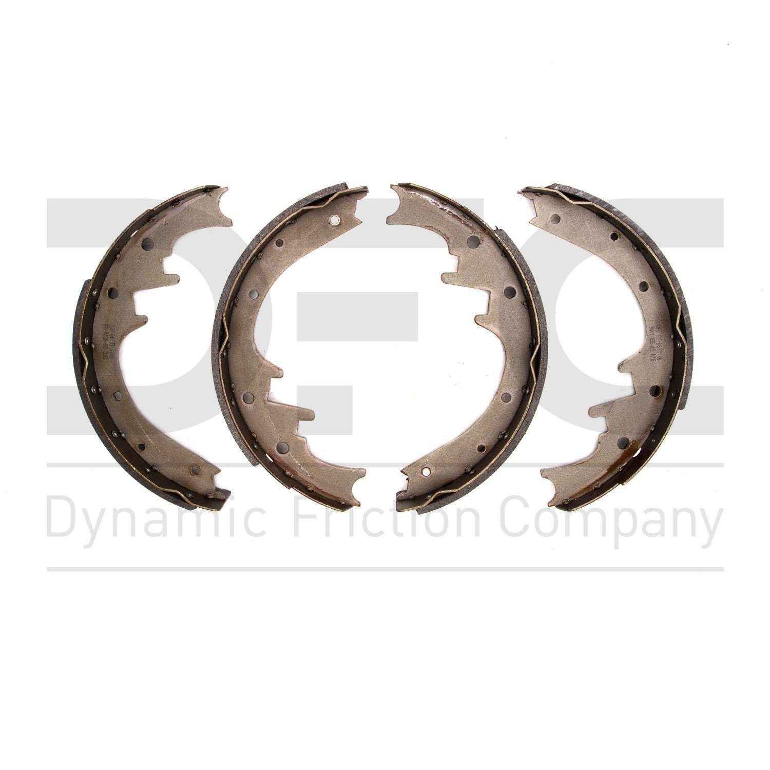 Dynamic Friction Company Drum Brake Shoe  top view frsport 1903-0670-00