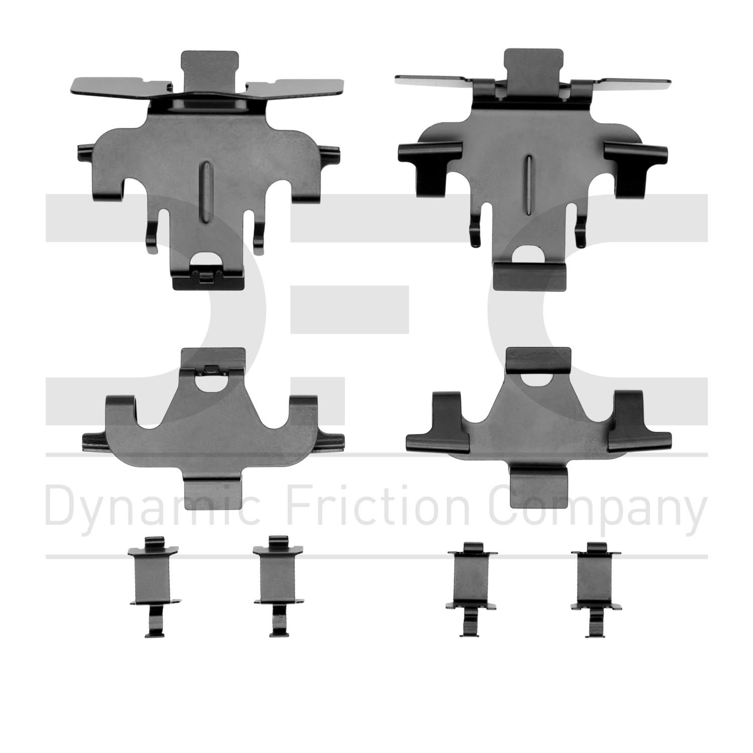 dynamic friction company disc brake hardware kit  frsport 340-02018